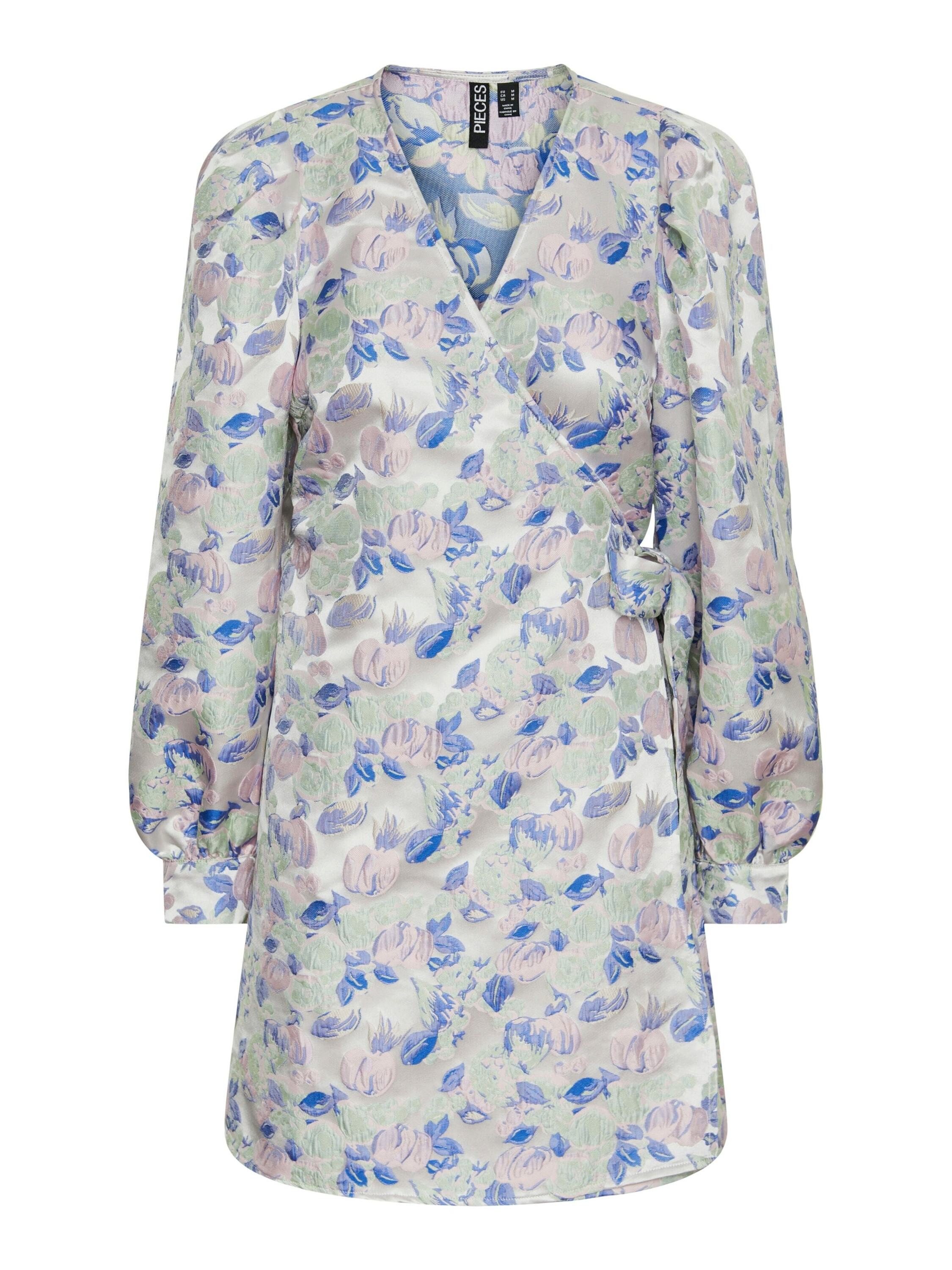 pieces Sommerkleid TILLY (1-tlg) Wickel-Design