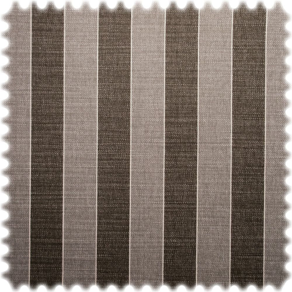 Heiro Stoff AKTION Streifen Möbelstoff Sunset Boulevard Braun "100% Naturfaser", Polsterstoff Meterware - Breite:138 cm