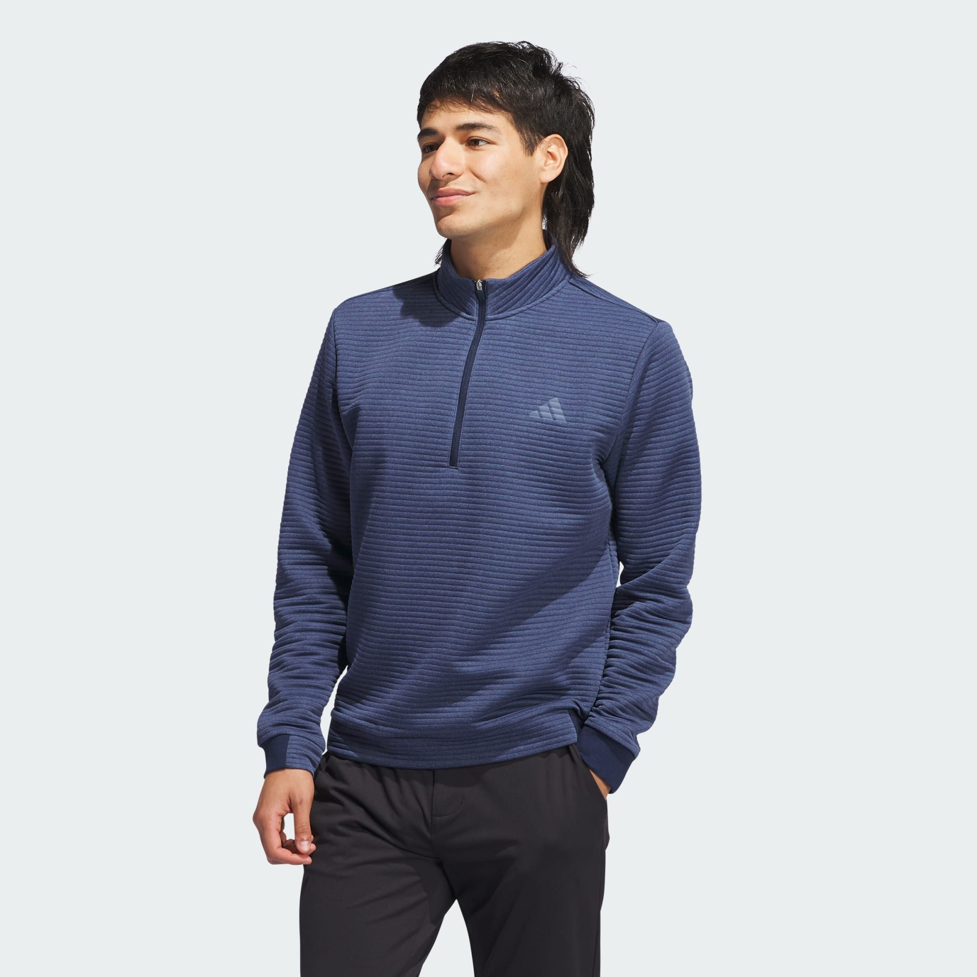 adidas Performance Sweatshirt ULTIMATE365 DWR TEXTURED QUARTER ZIP PULLOVER (1-tlg)