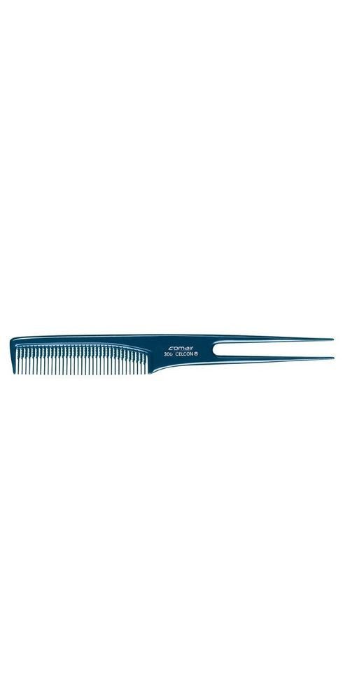 Comair Germany Haarbürste Comair Gabelkamm 300 Blue Profi-Line blauw 19,5cm