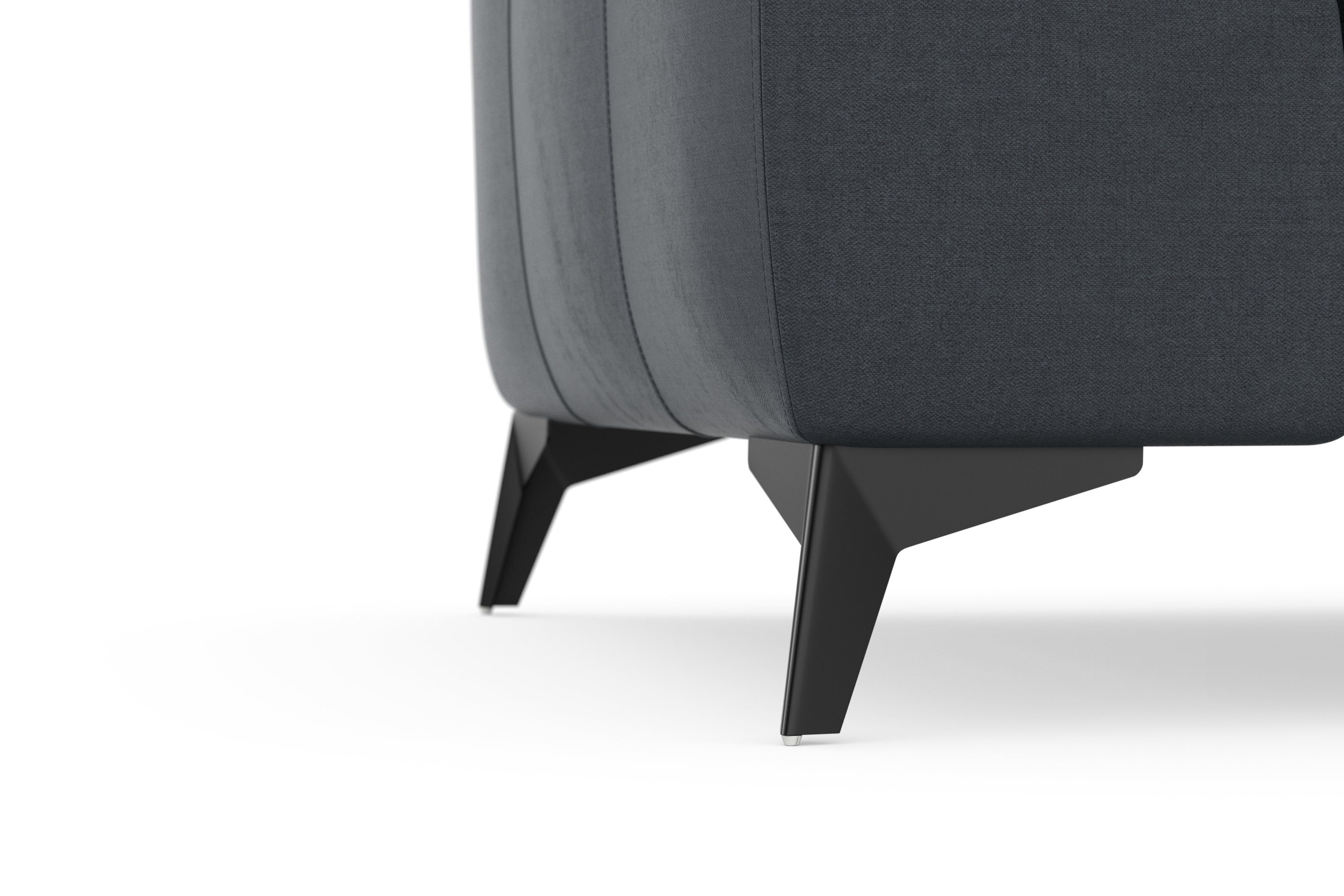 sit&more Ecksofa Sinatra, Armteilfunktion mit und Kopfteilverstellung mit Recamiere, optional