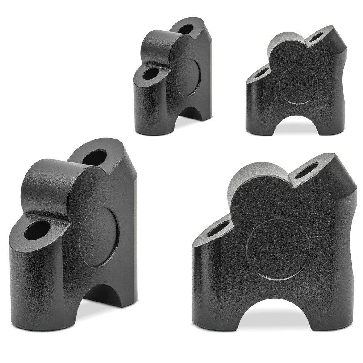 Sitzbank 2x Lenkererhöhung # 30mm Aluminium passend für Lenker mit Ø 22mm 7/8"