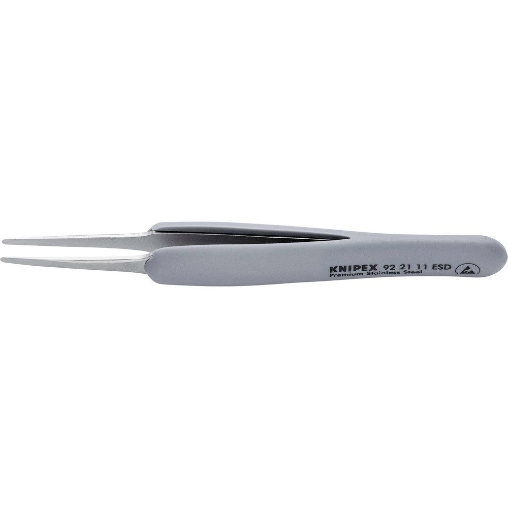 Knipex Pinzette Knipex 92 21 11 ESD ESD Präzisionspinzette Spitz 123 mm