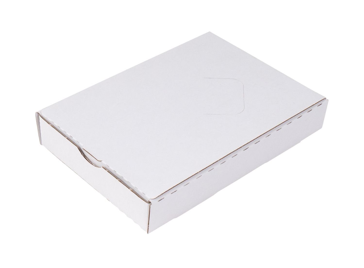 BURI Aufbewahrungsbox Karton 185x135x35mm Versandkarton Faltkarton günstig online kaufen