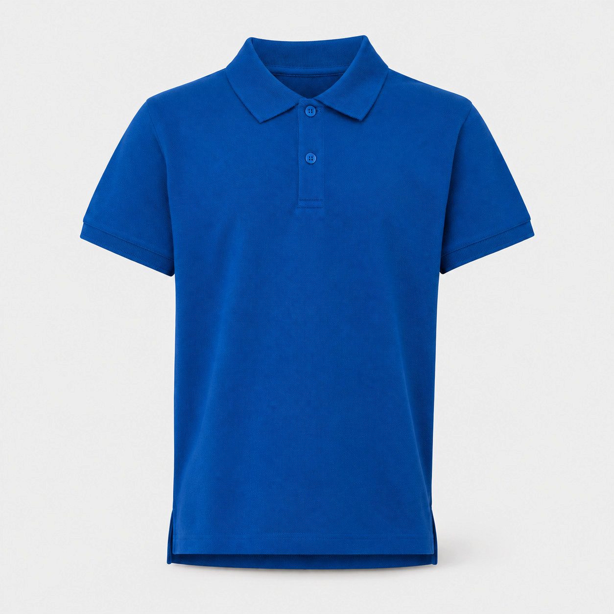 Sitztgut Poloshirt Kinder Polo-Shirt aus Bio-Baumwolle (1-tlg) Seitenschlitze, verlängertes Rückenteil und Transfer-Necklabel