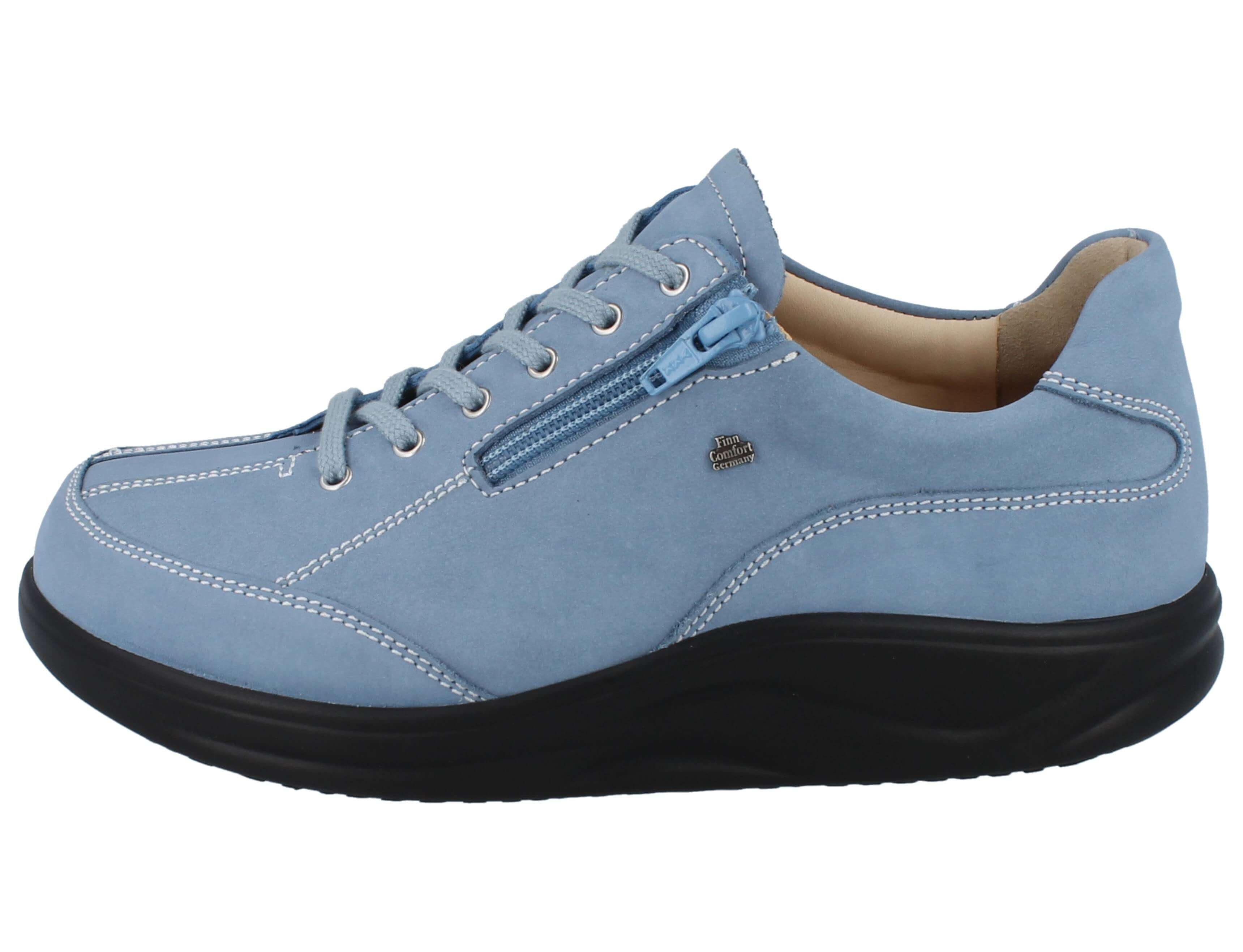 Finn Comfort FINN COMFORT FINNAMIC Otaru Damen Schnürschuhe mit Reißverschluss Schnürschuh Wechselfußbett