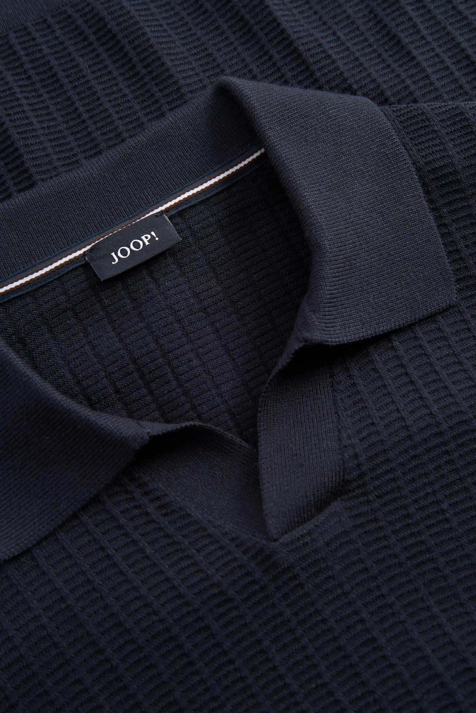 JOOP! Strickpullover Langarm-Poloshirt Galdino - Regular Fit