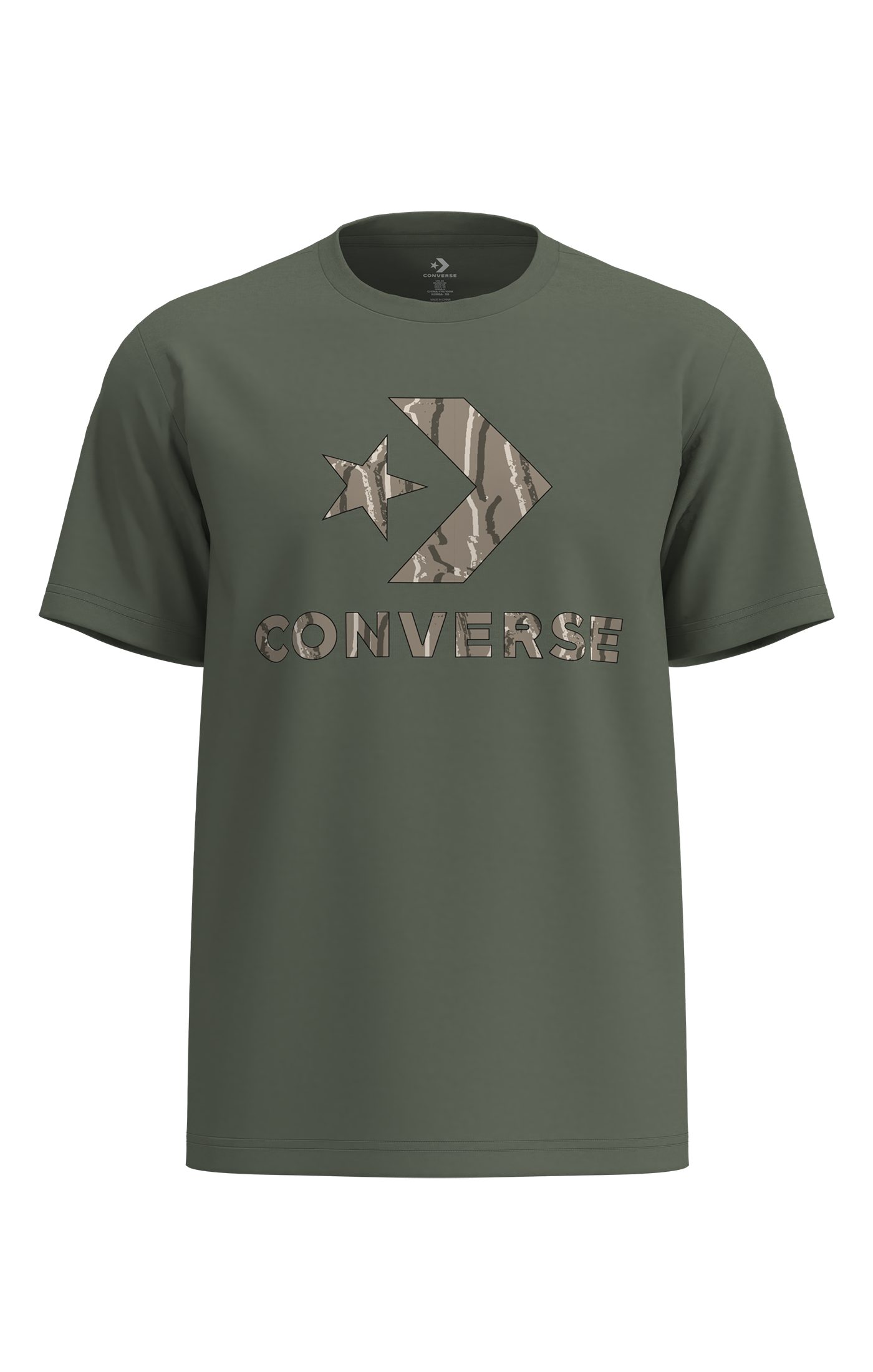 Converse T-Shirt STANDARD FIT CENTER FRONT LARGE LOGO STAR CHEV SS TEE