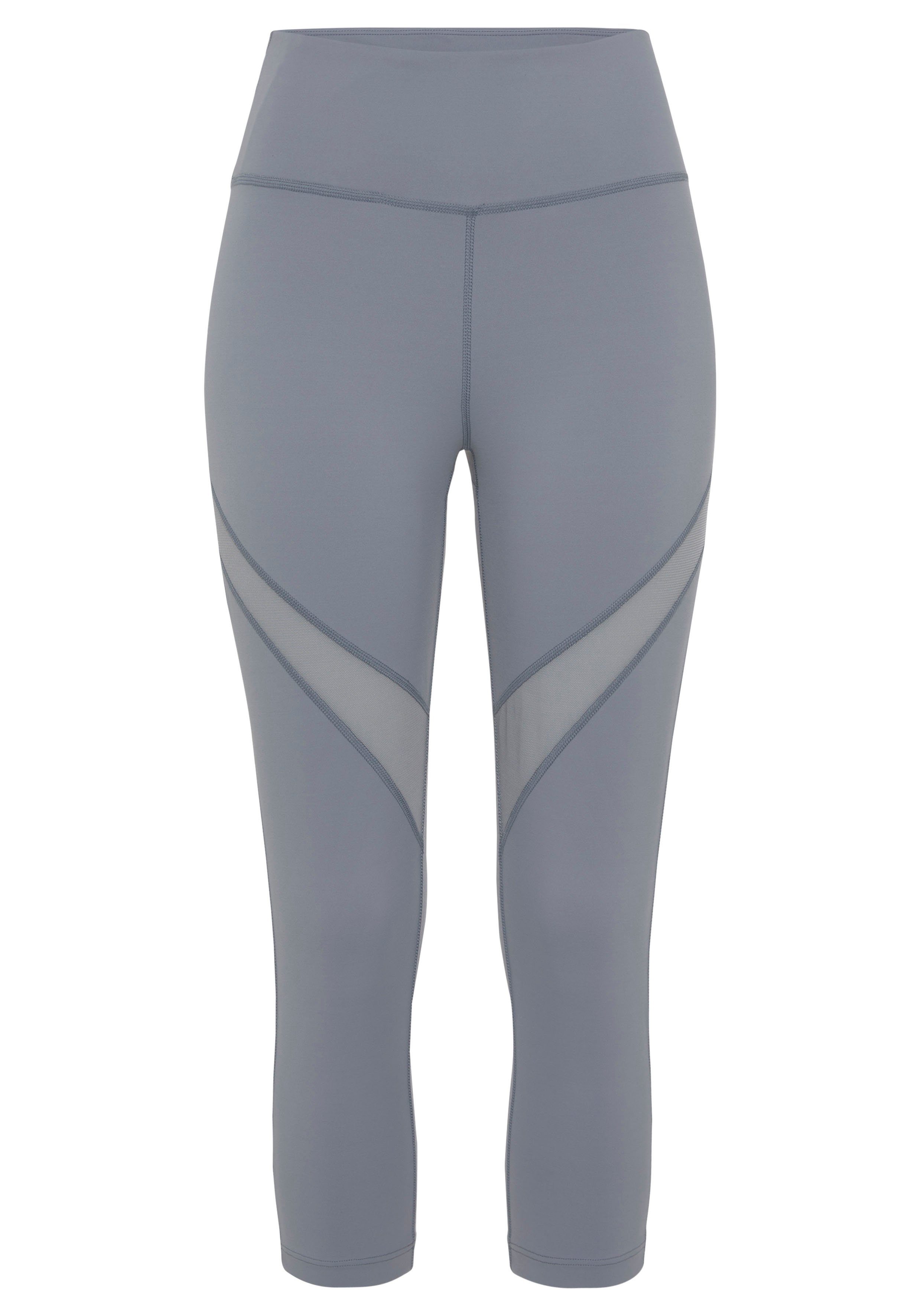 LASCANA ACTIVE Caprileggings -Sport Capri mit kleiner Raffung, Loungewear mehr