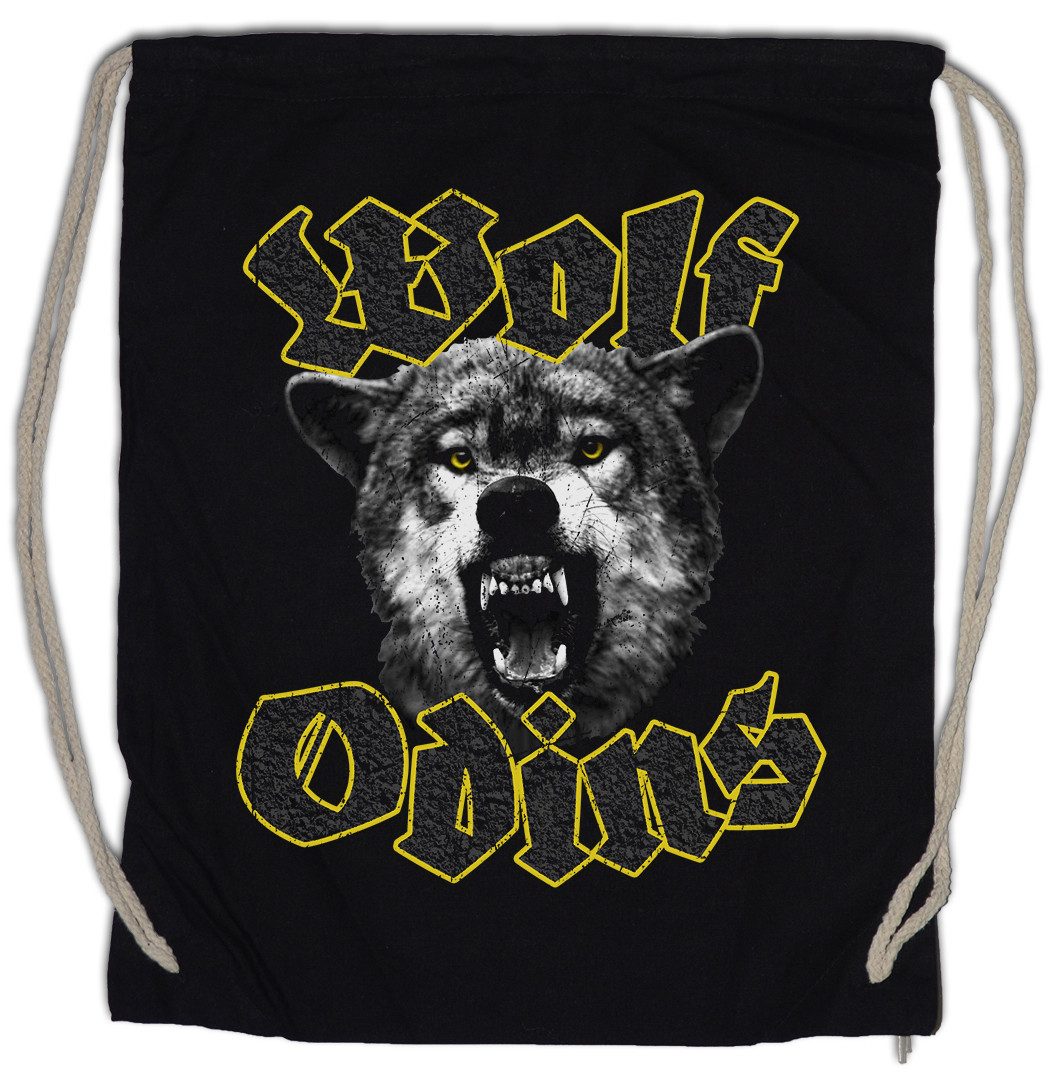 Urban Backwoods Turnbeutel Wolf Odins Turnbeutel Geri Freki Thor Odin Wikinger Vikings Mjölnir (1-tlg), Walhalla Midgard Asgard Loki