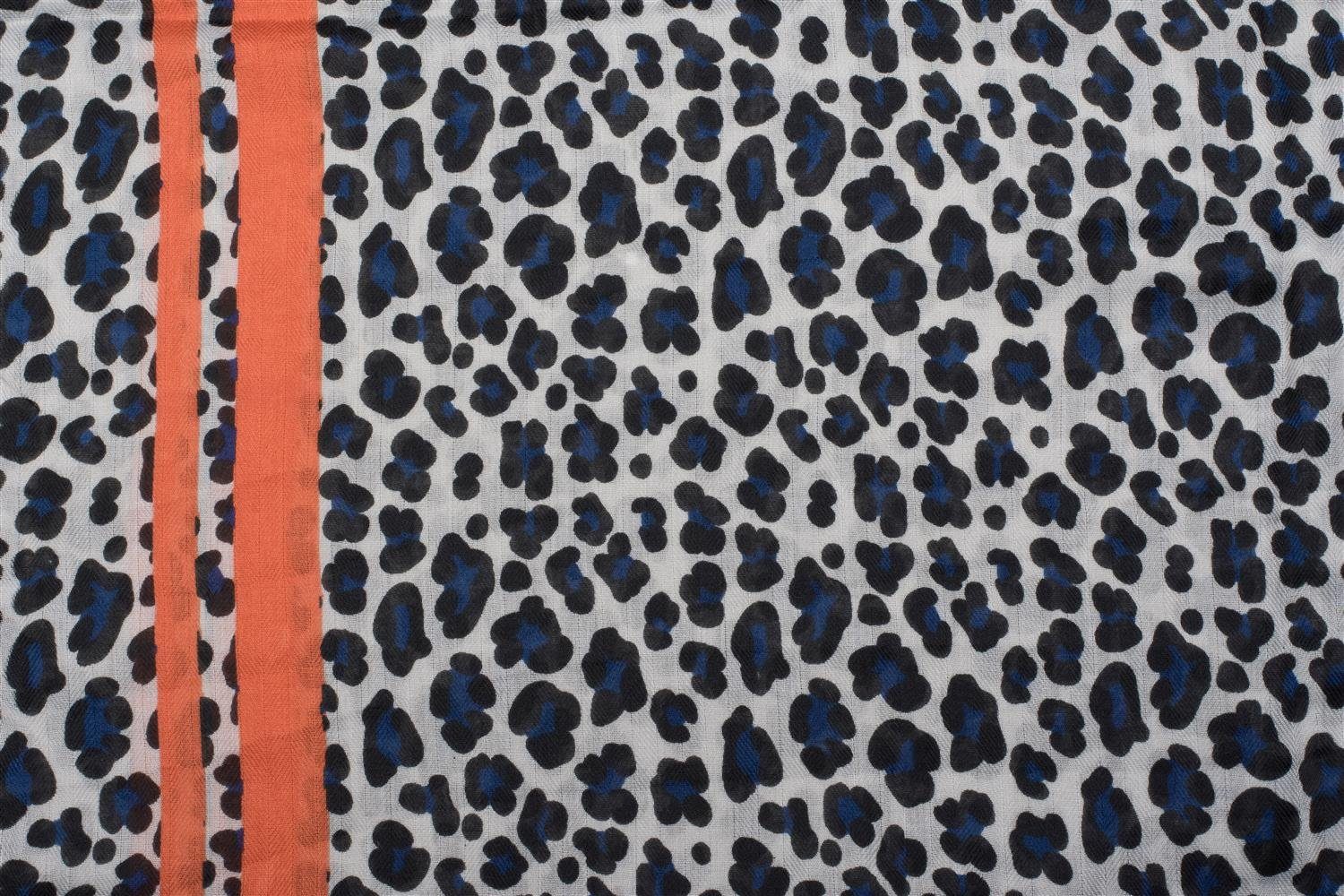 styleBREAKER Modeschal Weicher Schal mit Leoparden günstig online kaufen