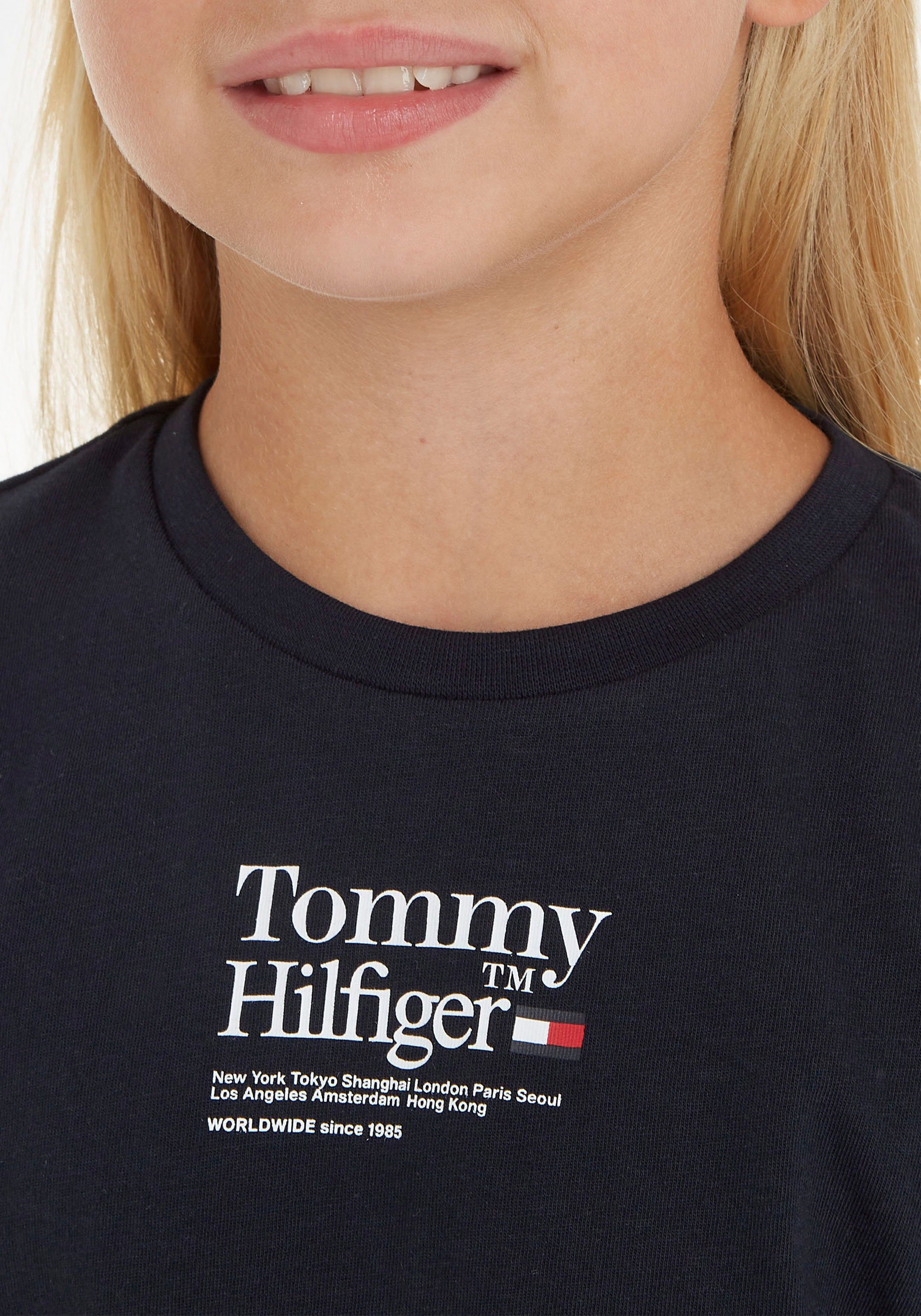 T-Shirt Hilfiger S/S Tommy mit TEE TOMMY TIMELESS kurzen Ärmeln