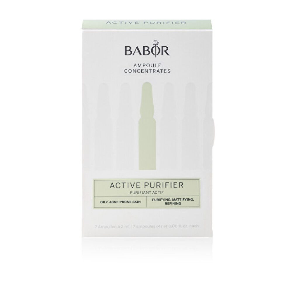 Babor Gesichtspflege Ampullen für Akne Haut Active Purifier (Ampullen Konzentrat s) 7 x 2ml