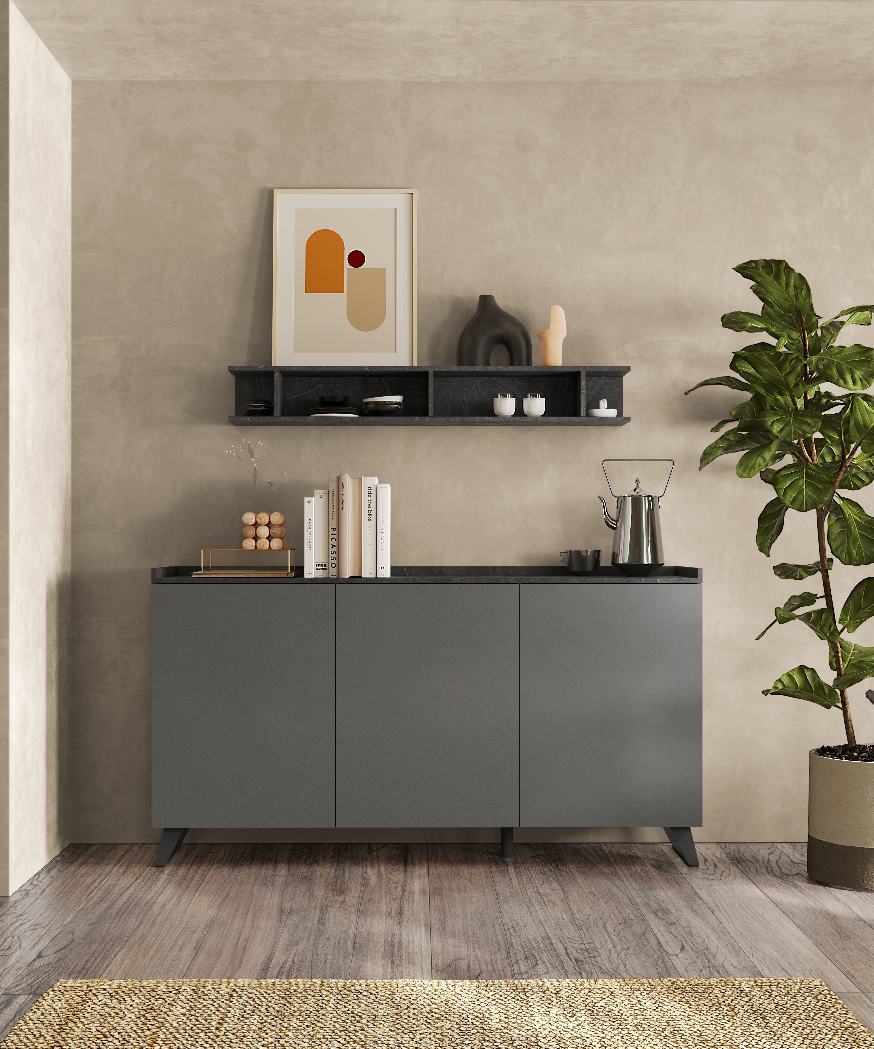 INOSIGN Wandregal Infinity, Breite 138 cm, günstig online kaufen