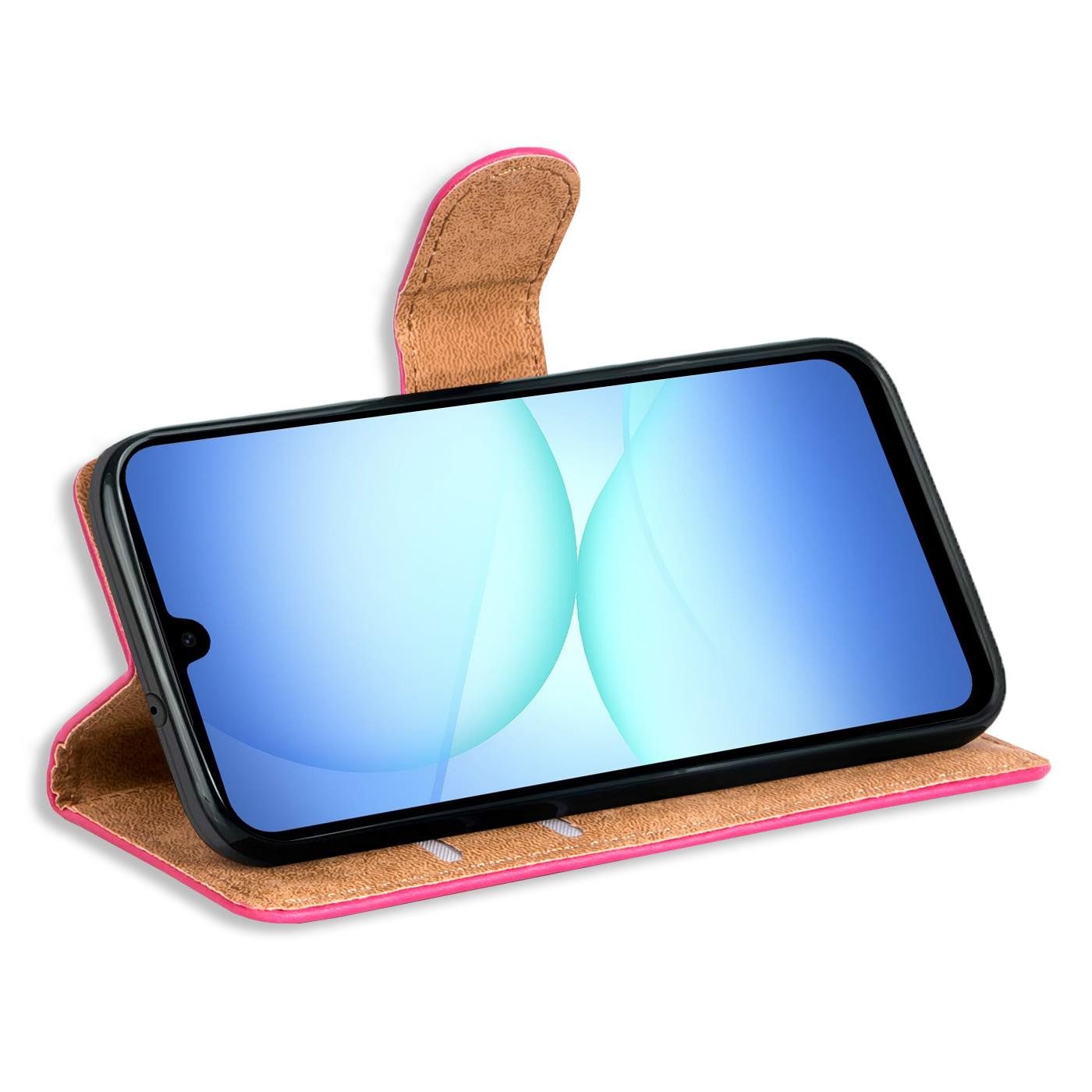 CoolGadget Handyhülle Wallet Klapp Tasche Book Case für Samsung Galaxy A17 5G, Hülle Klapphülle Flip Cover Etui Schutzhülle – Bild 4 von 5
