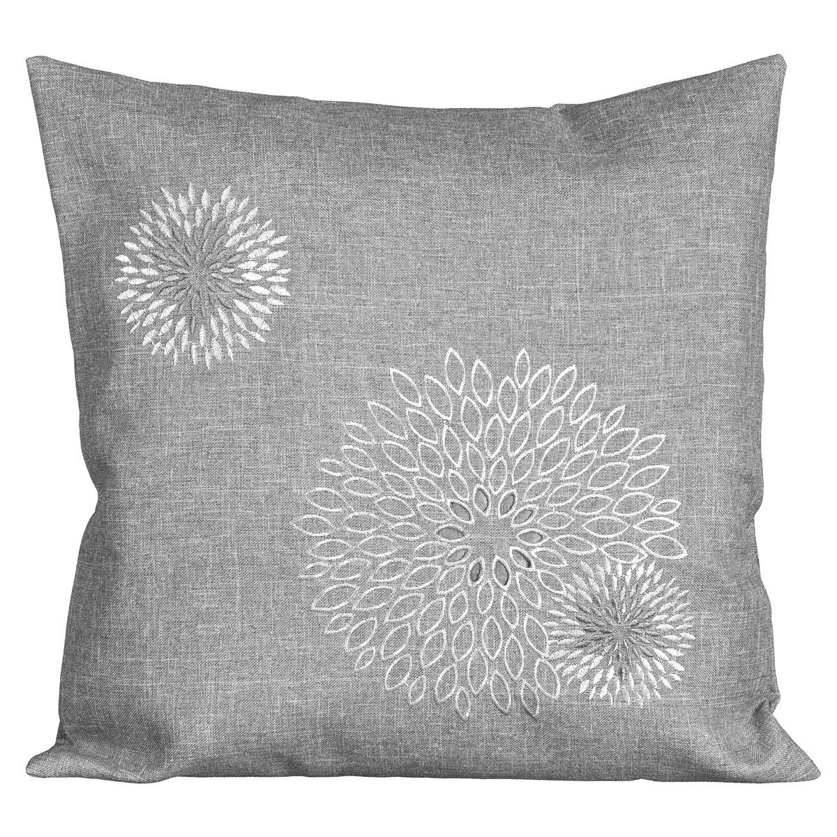 Tischläufer SAISON Pusteblume Grau 40x40 Kissenbezug günstig online kaufen