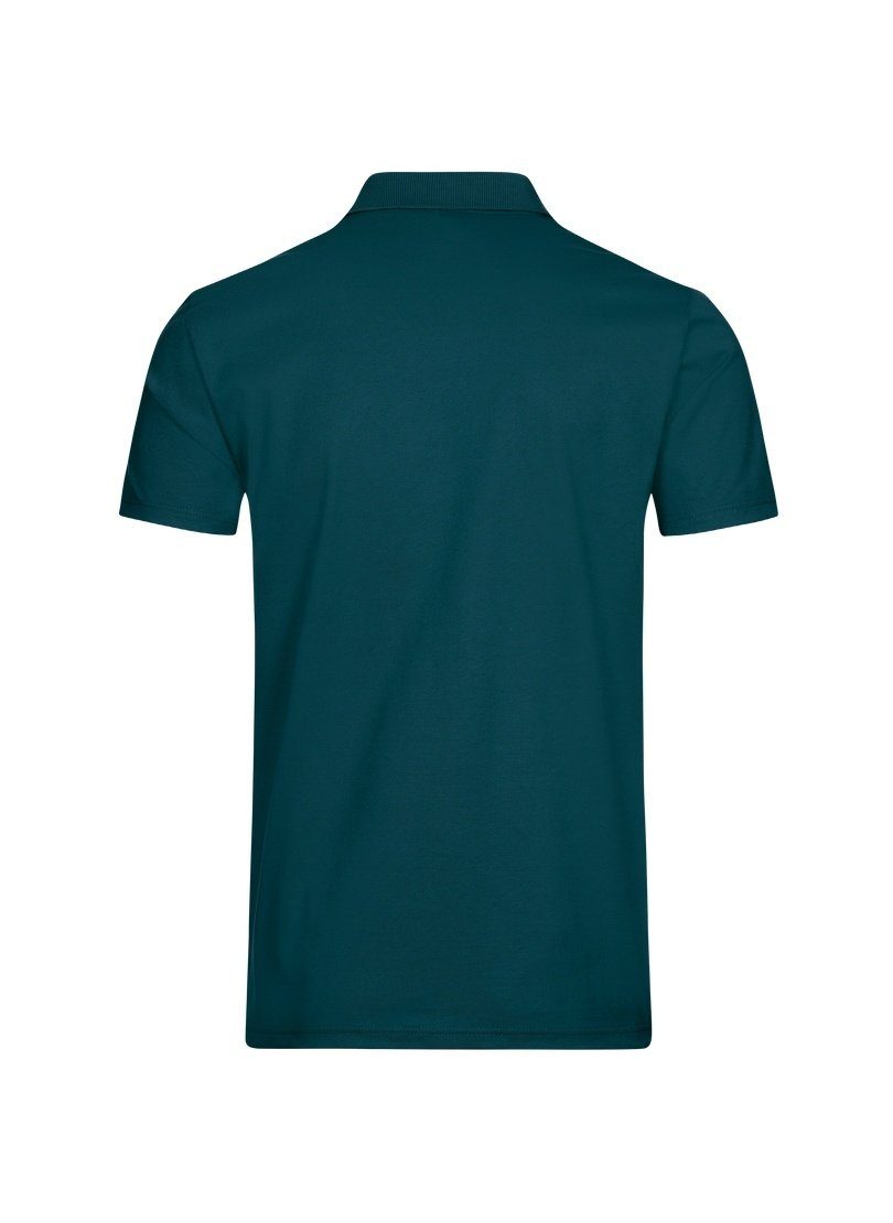 Poloshirt saphir Trigema Single-Jersey TRIGEMA aus Poloshirt