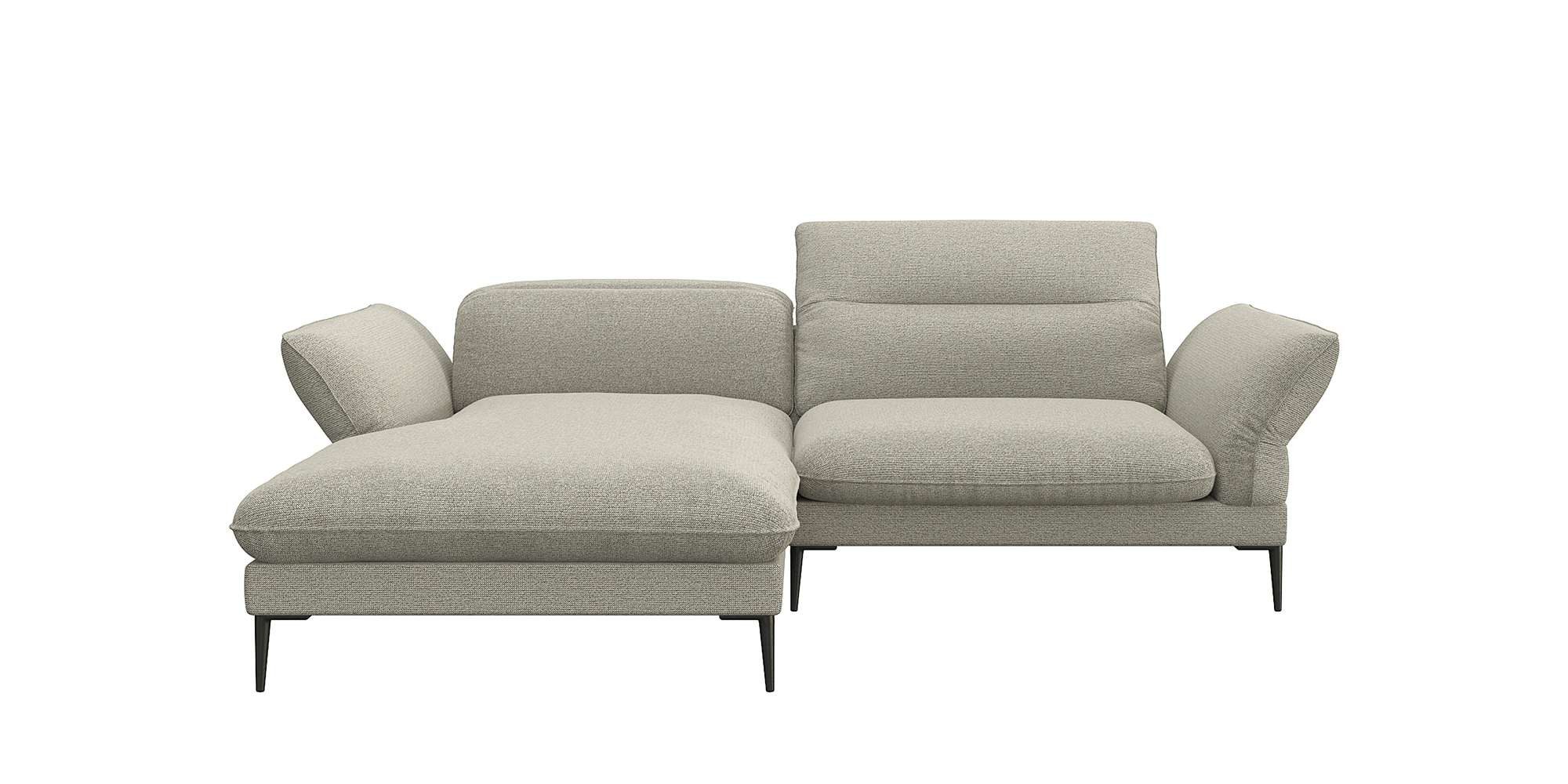 FLEXLUX Ecksofa Salino, Funktionssofa mit Recamiere, günstig online kaufen