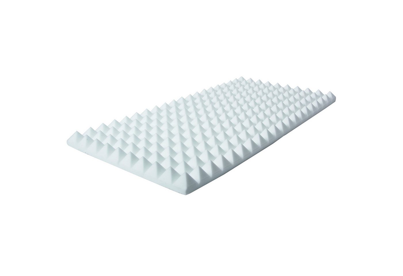 Thumbnail - MUSIC STORE Akustikplatte, (Pyramis Absorber 100x50x50mm Basotect Weiß Hochwertiger Akustikschaum Reduzierung von Mittle...