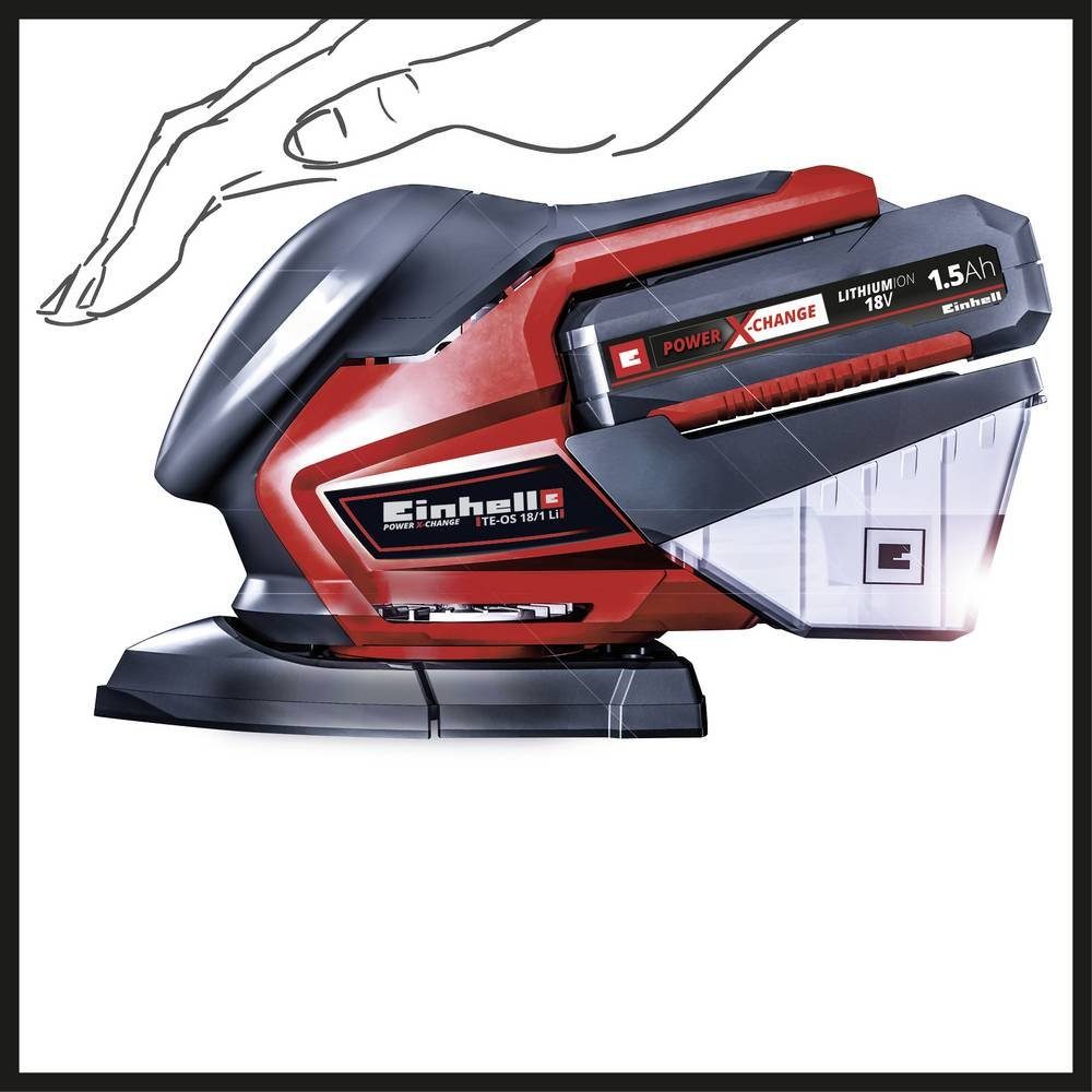 Einhell Multischleifer Akku-Multischleifer TE-OS 18/150 Li Solo 4460708