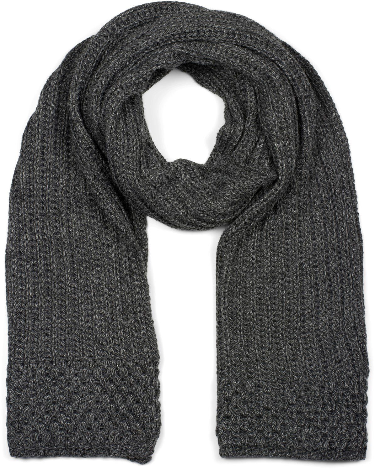 styleBREAKER Strickschal Langer Strick Schal mit günstig online kaufen