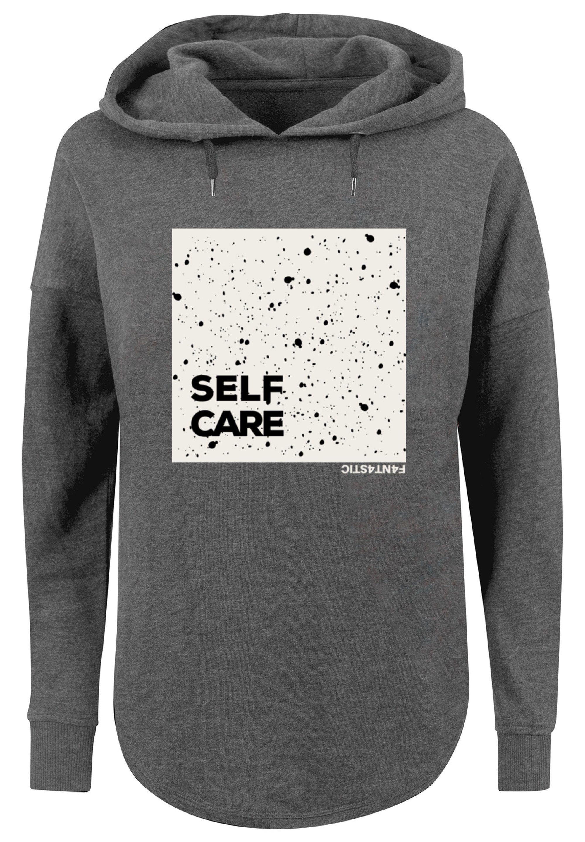 Kapuzenpullover charcoal HOODIE F4NT4STIC CARE OVERSIZE SELF Print