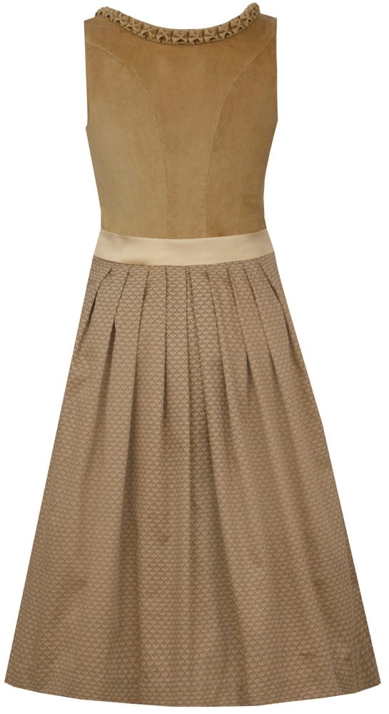 MarJo Dirndl Dirndl Tschirn 70cm Länge lehm