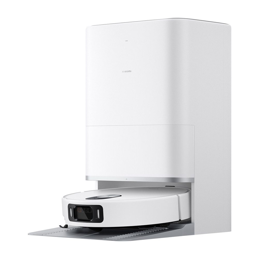 Xiaomi Saugroboter Robot Vacuum 5 Pro 20.000Pa AI-Ausweichfunktion App & Sprachsteuerung, mit Beutel, mit Staubabsaug-undSelbstreinigungsfunktion