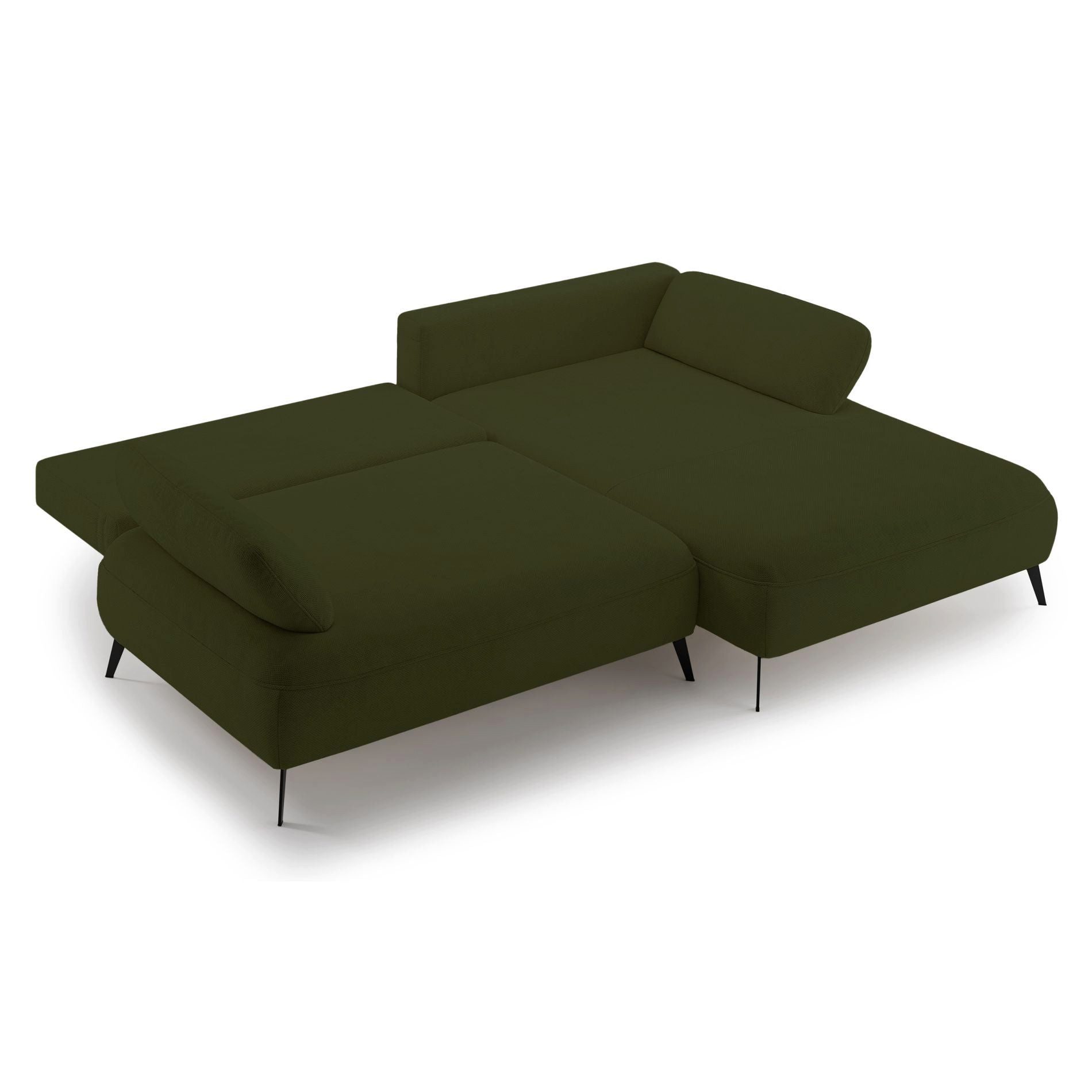 Selsey Ecksofa AVOLLA, mit Schlaffunktion und Bettkasten, Chenille, frei im Raum stellbar