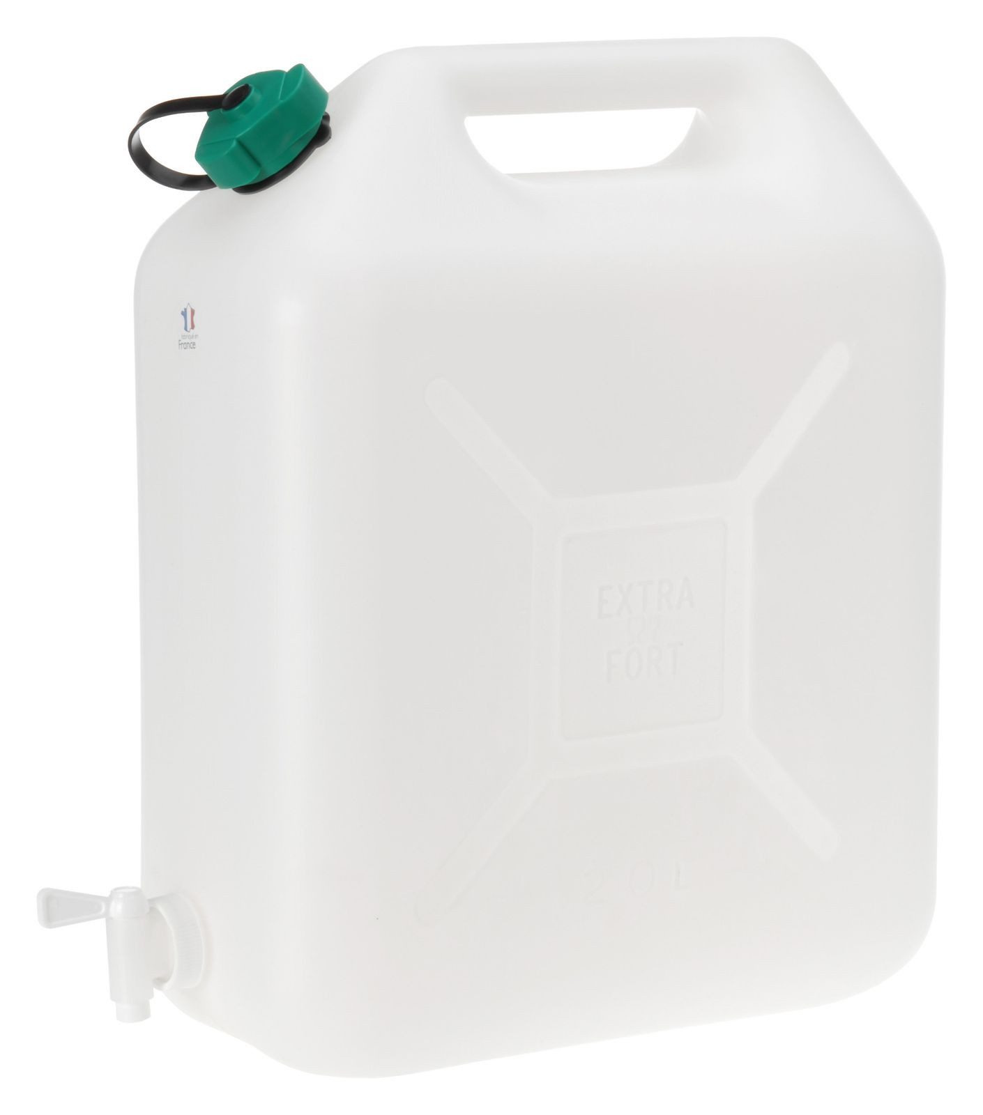 BURI Kanister Wasserkanister mit Auslaufhahn 20L Wasserbehälter Wassertank