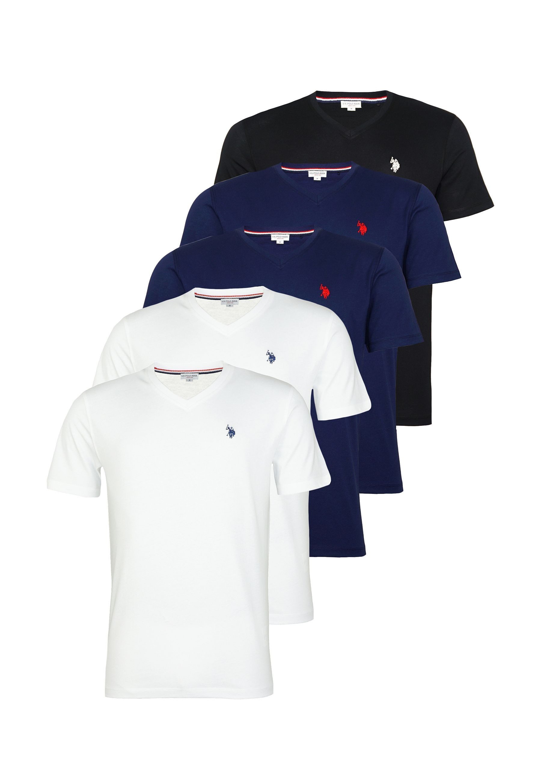T-Shirt T-Shirt Kurzarmshirt 5er Pack