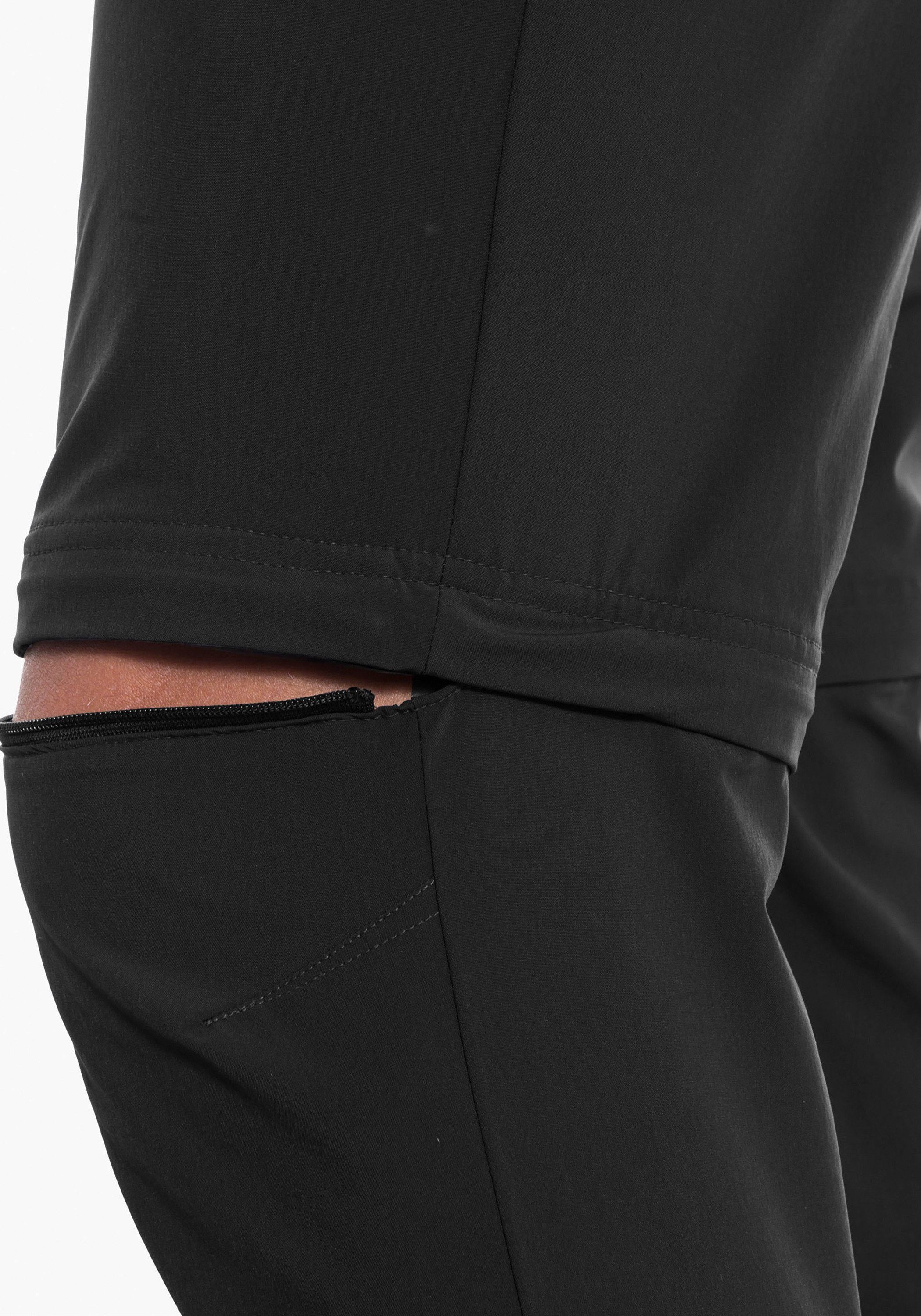 Schöffel Zip-away-Hose Pants Folkstone Zip grau Off