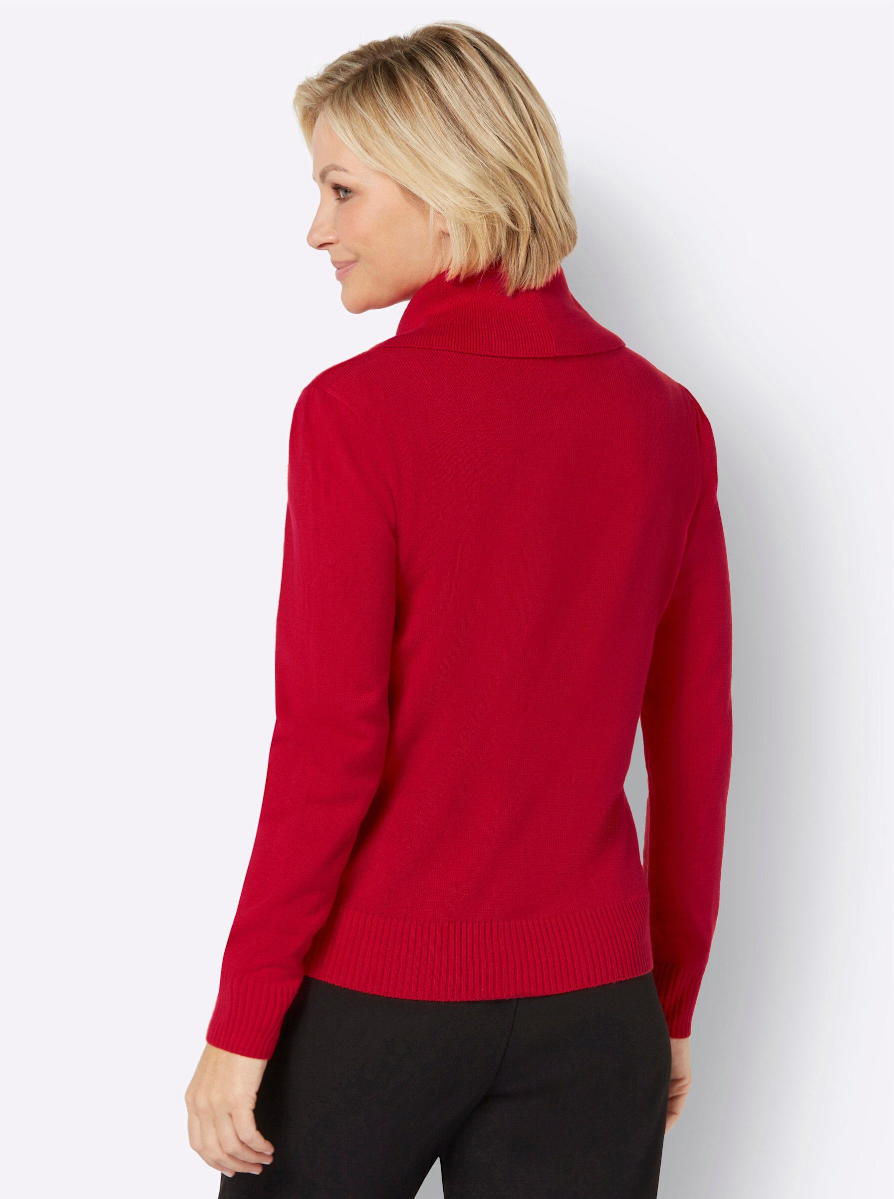 Sieh an! Strickpullover Rollkragenpullover günstig online kaufen