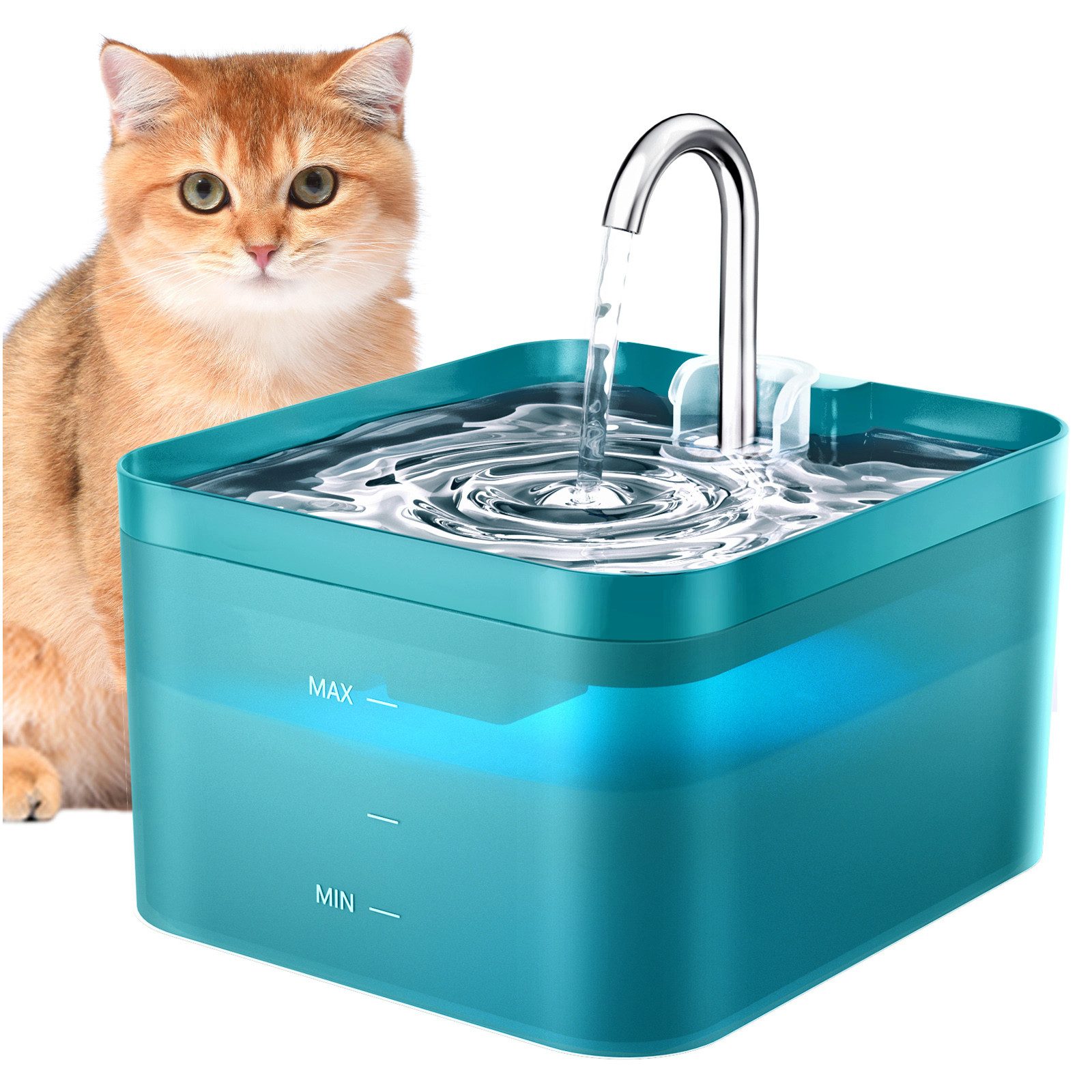 PUPPY KITTY Trinkbrunnen 2,2L Automatischer Wasserspender günstig online kaufen