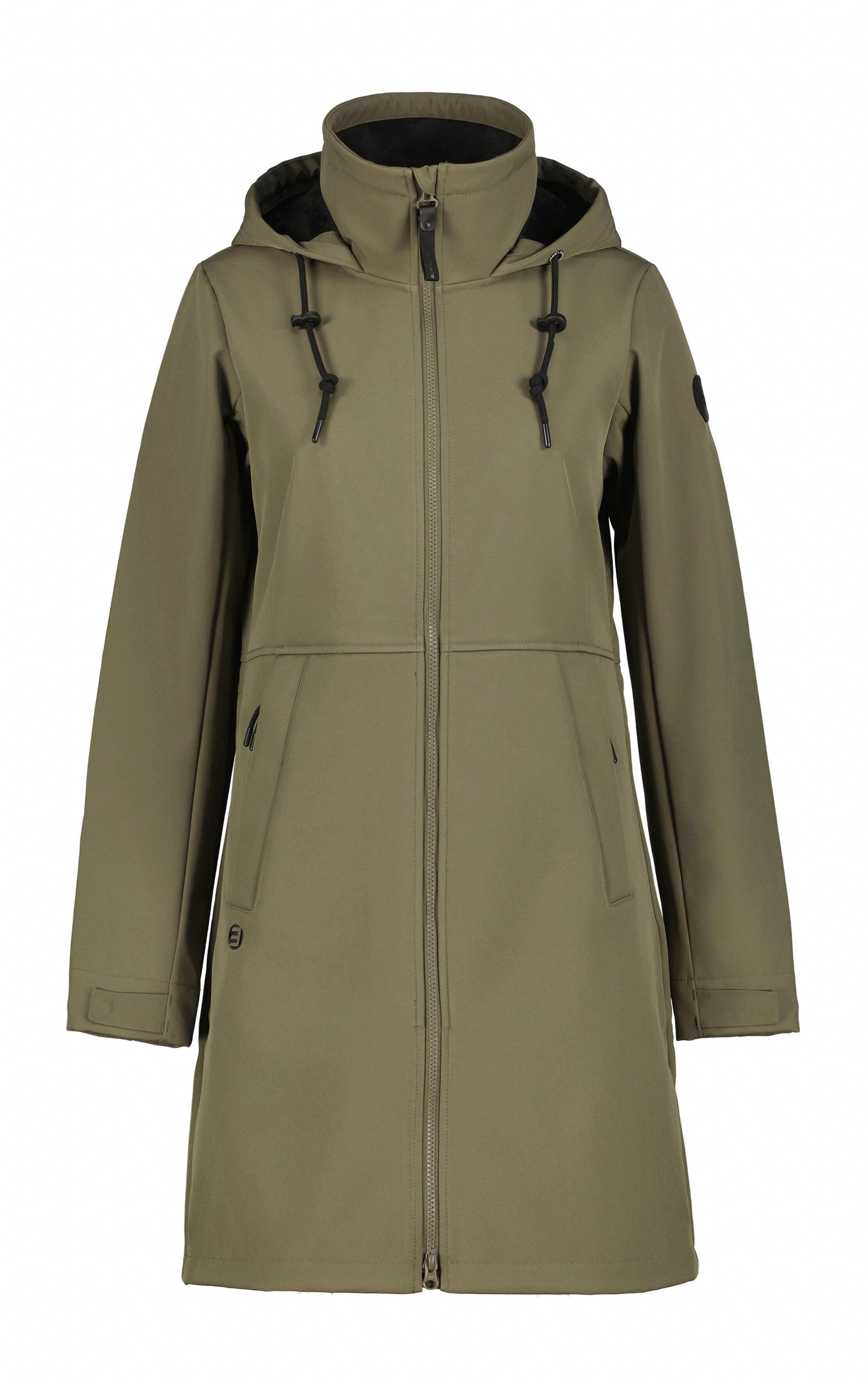 Funktionsmantel D SOFTSHELLJACKE LANG AGARAM