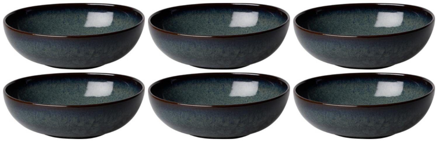 Villeroy & Boch Tafelservice Lave Gris, Steingut, Spülmaschinengeeignet