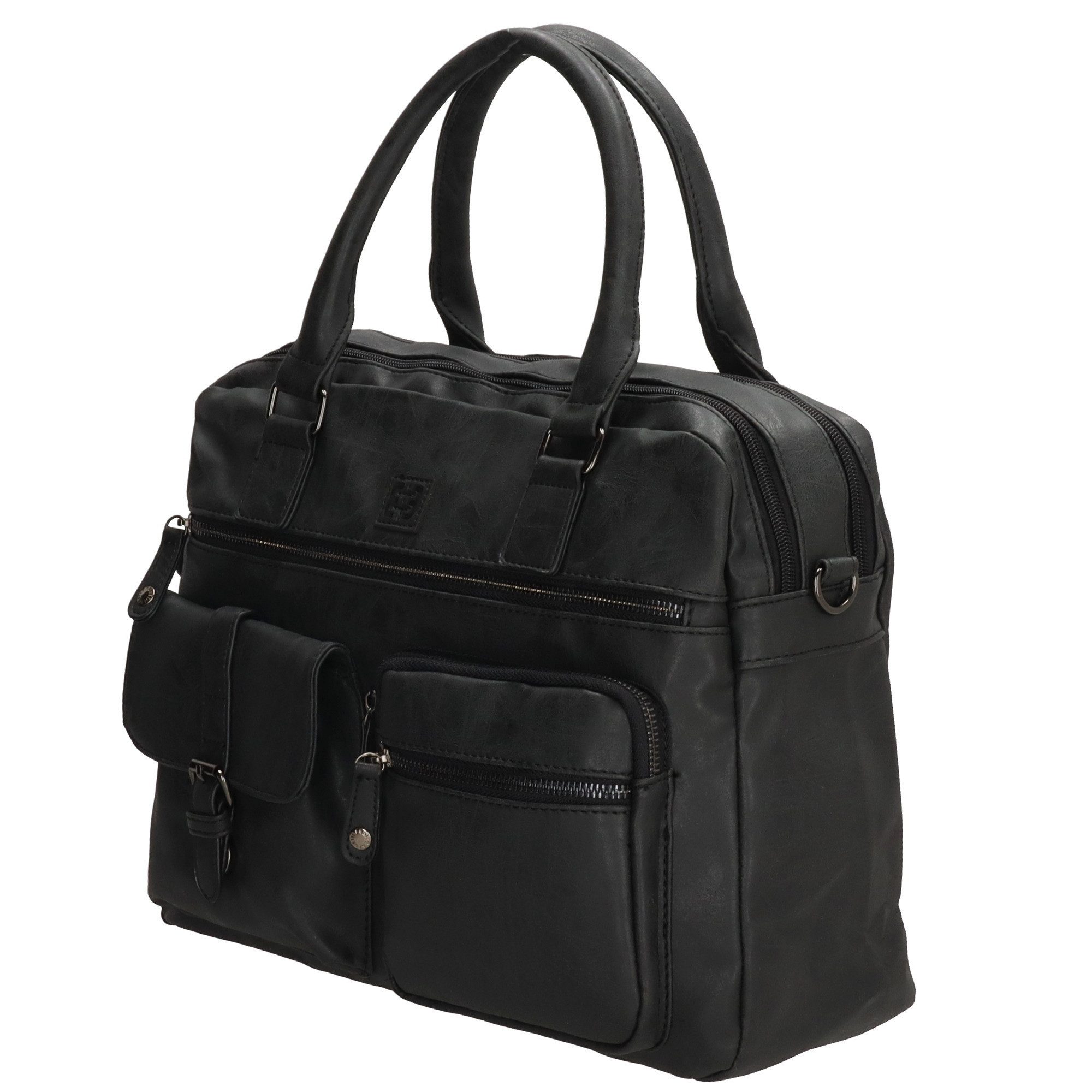 Enrico Benetti Shopper Damen Handtasche schwarz