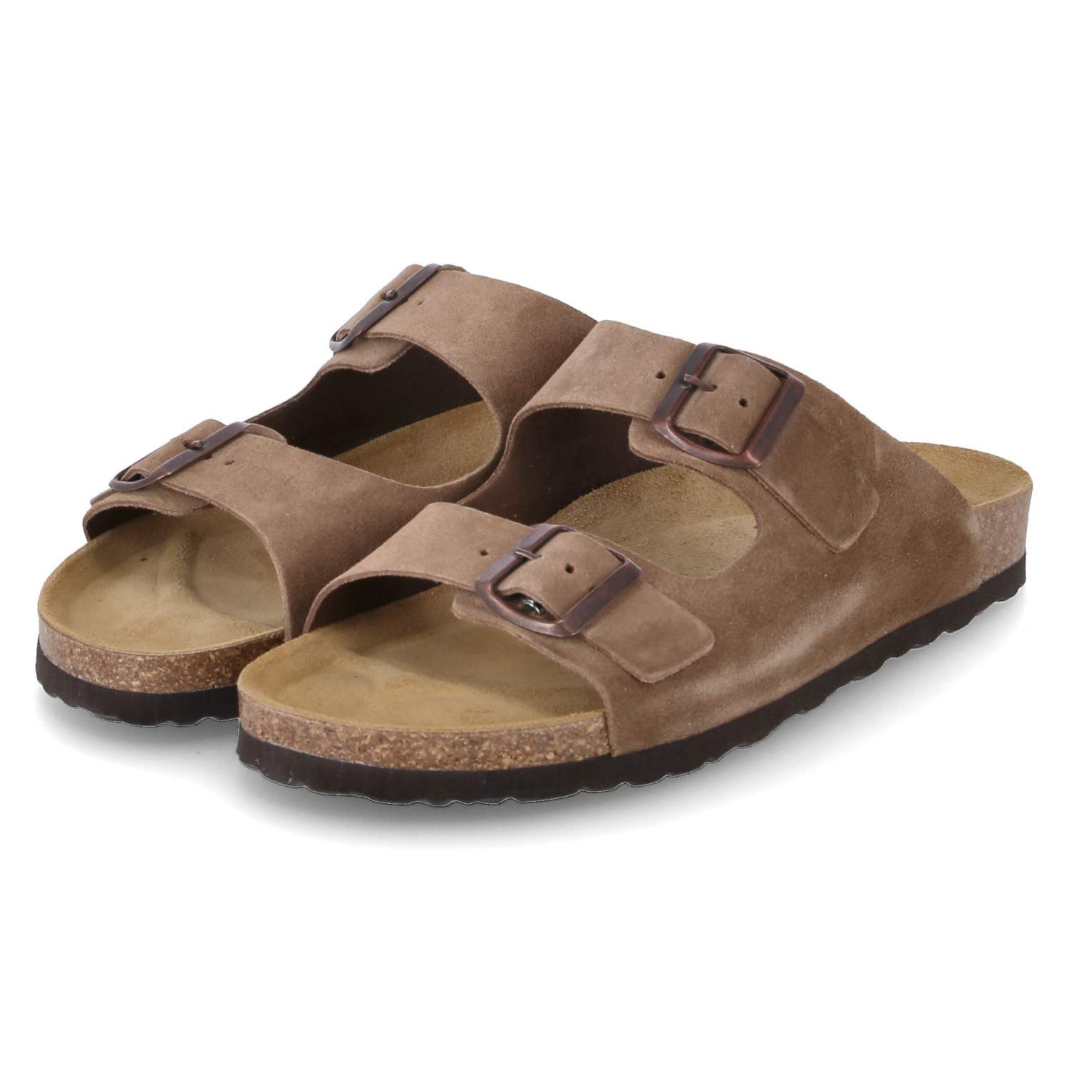 Beliano Beliano 0014-299 cobre Herren Rauleder braun Pantolette