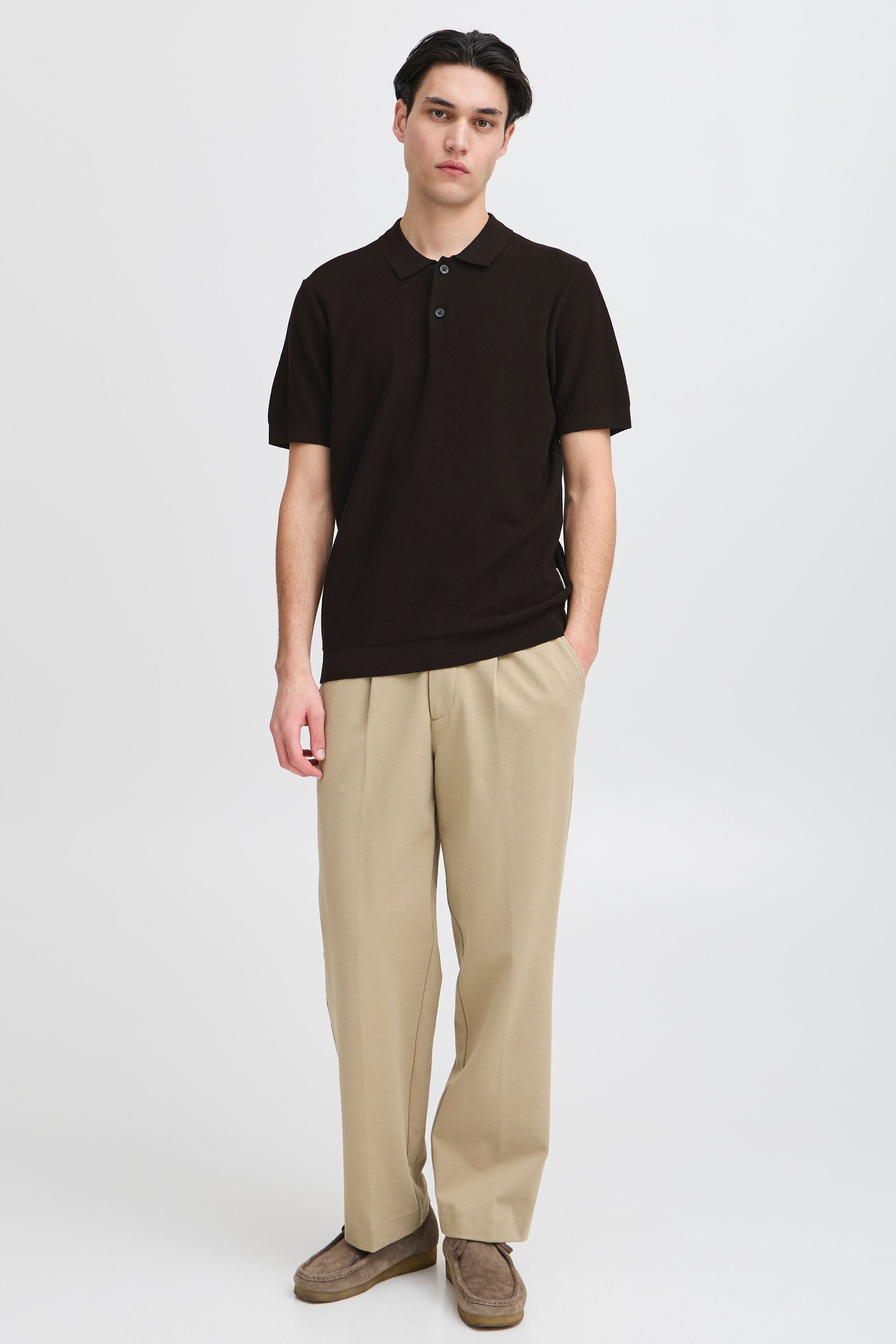 Casual Friday Poloshirt CFEdward Casual Polohemd mit Knopfleiste