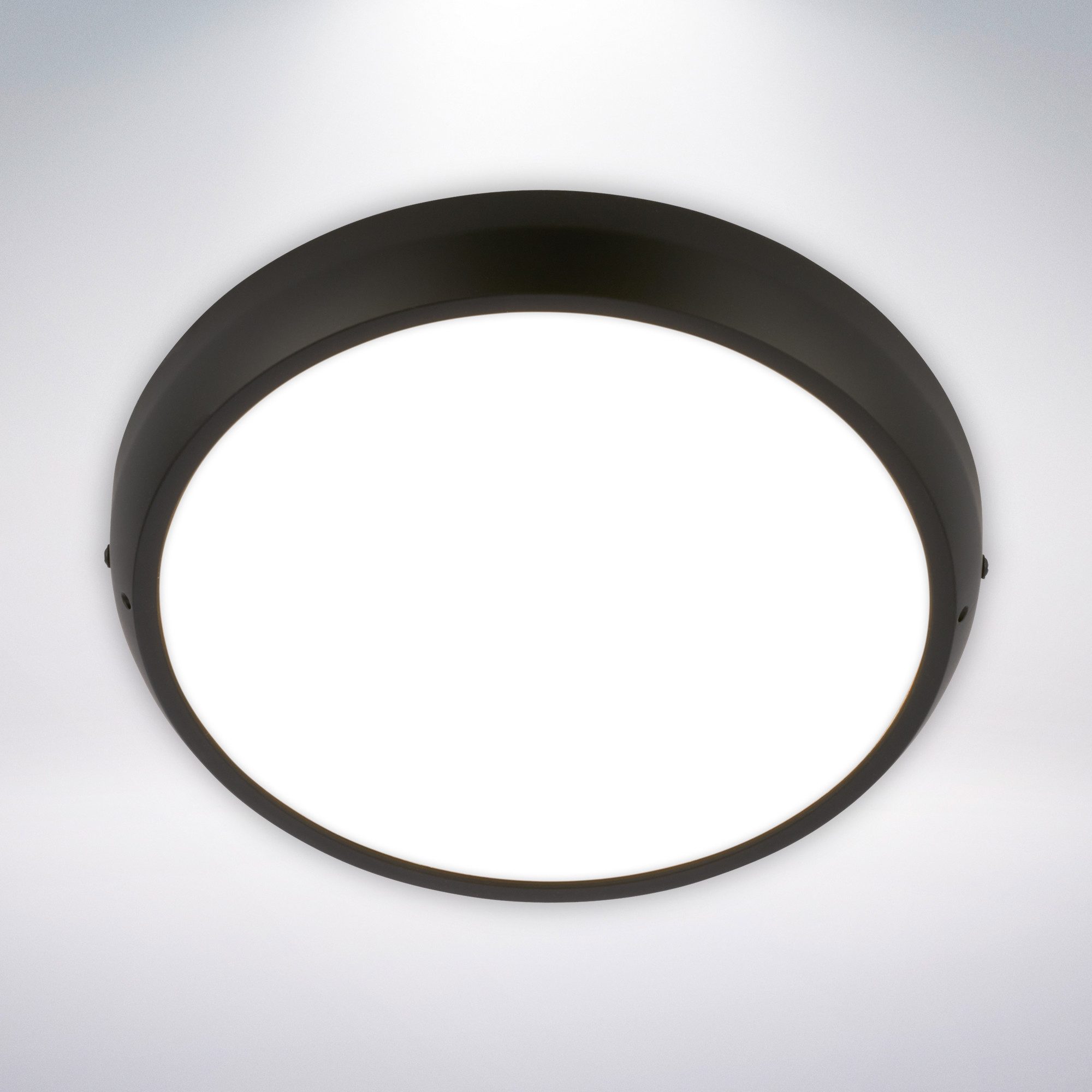Briloner Leuchten LED Deckenleuchte Bad-Deckenlampe IP44 Badezimmer Gäste-WC Feuchtraum geeignet, LED fest integriert, Neutralweiß, 4000K, 27,5x4 cm, Badezimmer, Küche, Wohnzimmer, Schlafzimmer, Flur