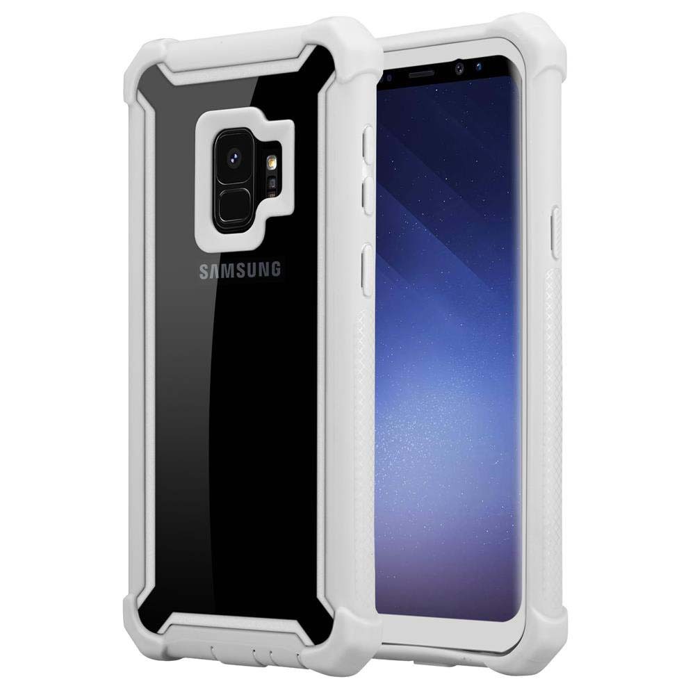 Cadorabo Handyhülle für Samsung Galaxy S9 Hülle Samsung Galaxy S9, Handy Schutzhülle TPU Silikon Cover Bumper - Hard Cover Hybrid Case