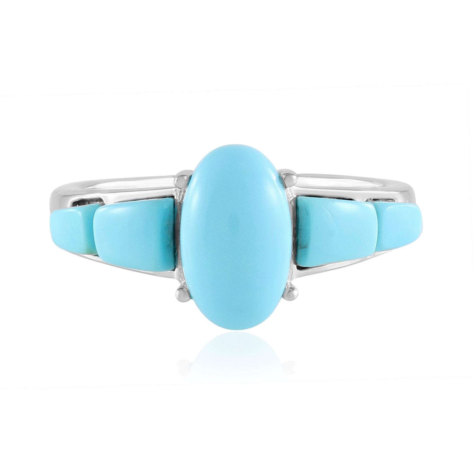 Cavill Silberring Dornröschen Türkis Silber Ring (1-tlg)