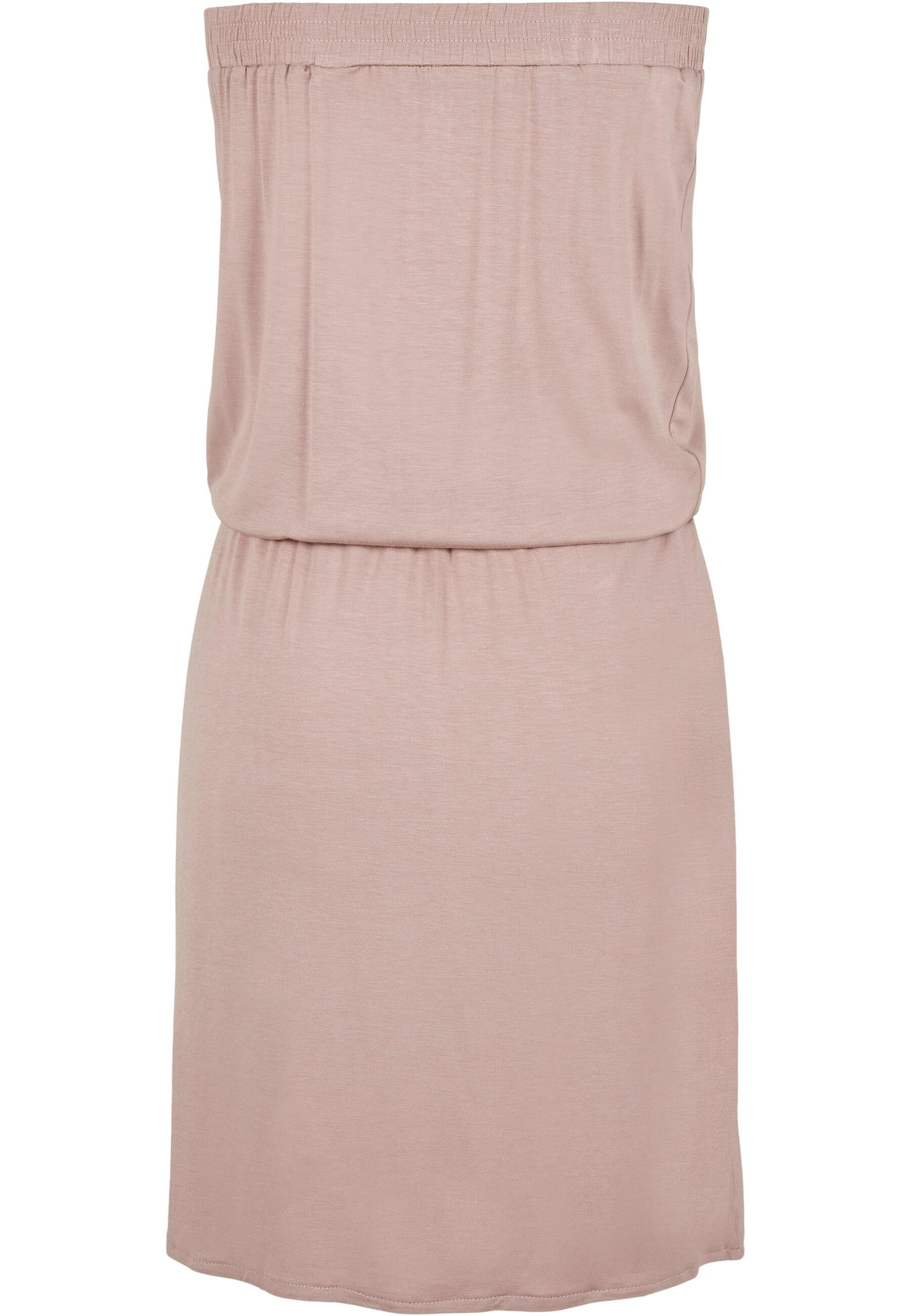 URBAN CLASSICS Shirtkleid Urban Classics Damen Ladies Viscose Short Bandeau günstig online kaufen