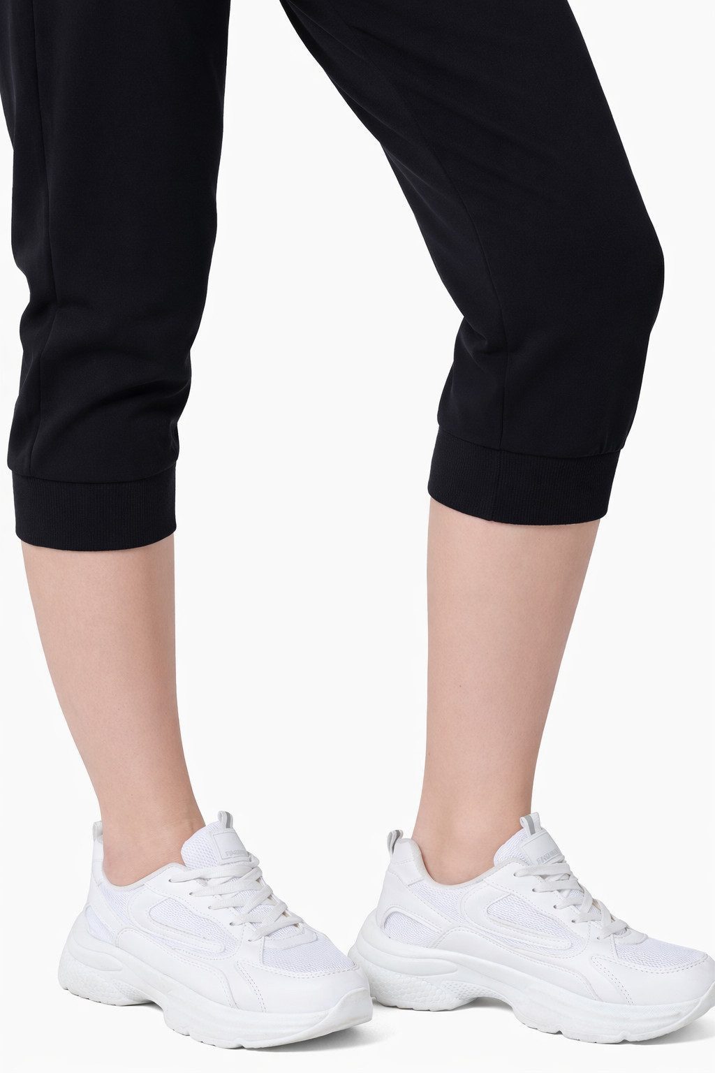 ROSS CAMP 3/4-Hose Damen - Jogginghose mit Kordelzug, Sporthose, Caprihose mit Elastikbund, bequem, Baumwollmix, atmungsaktiv – Bild 5 von 5