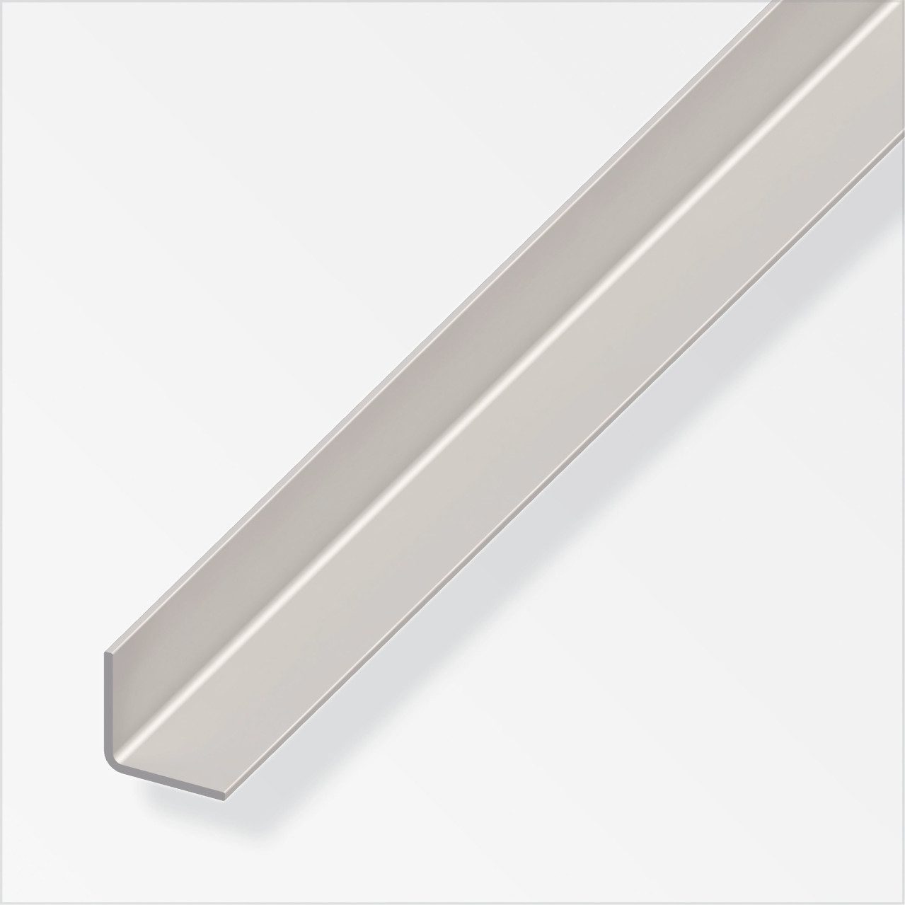 alfer Winkelprofil alfer Winkel 1 m, 25 x 25 mm Stahl roh natur