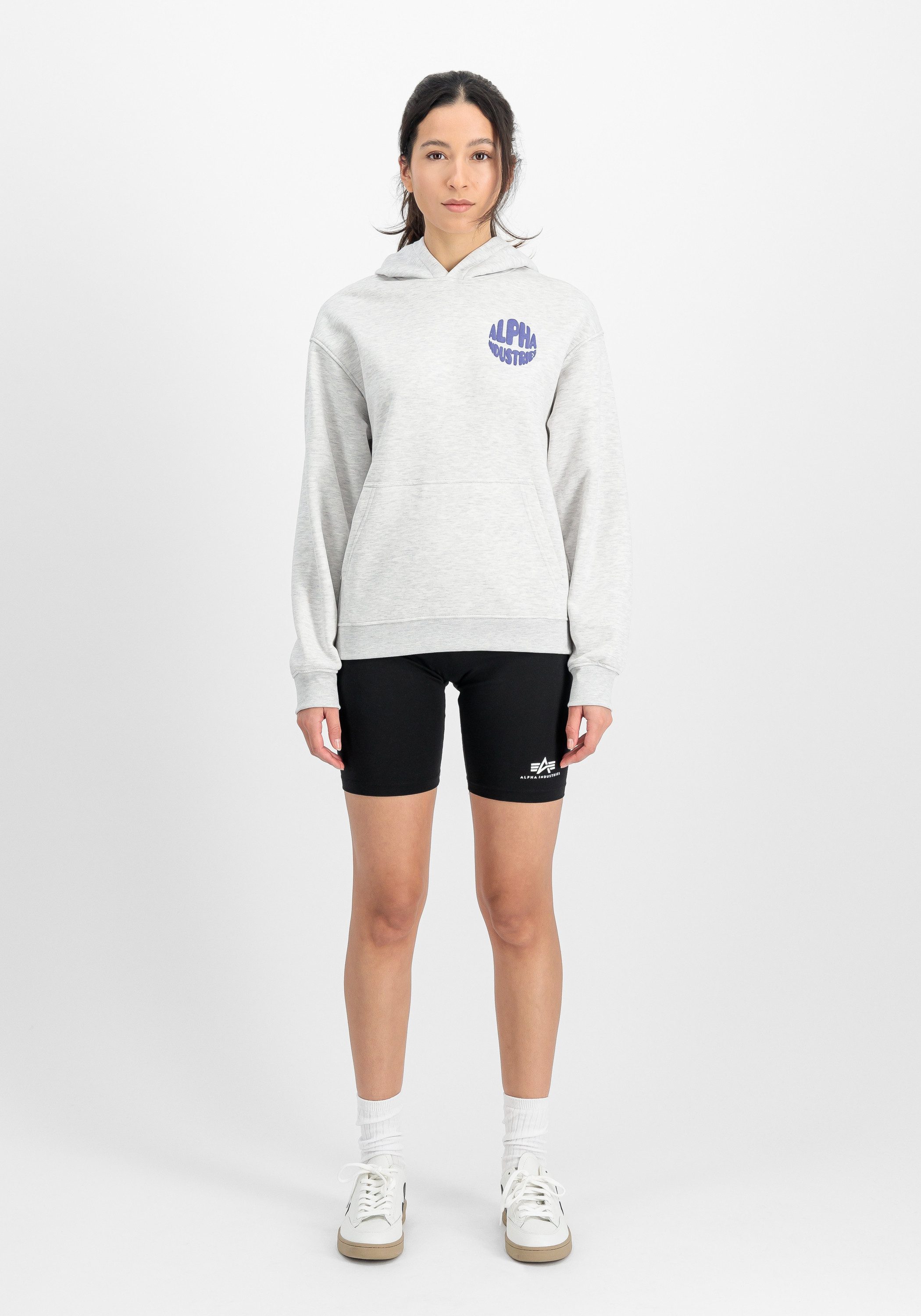 Alpha Industries Hoodie Logo Hoodie Backprint W