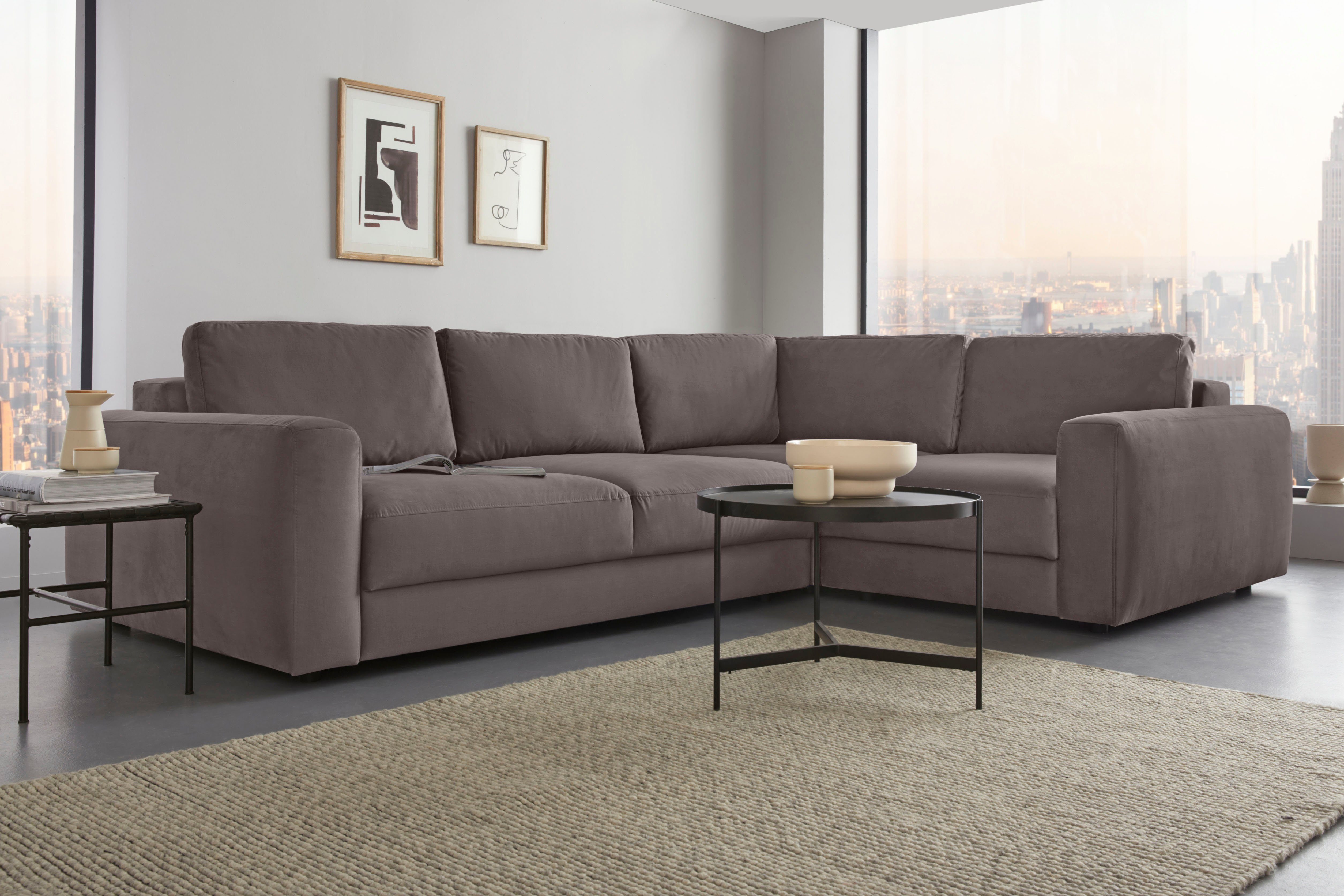 Places of Style Ecksofa Bloomfield, Breite günstig online kaufen
