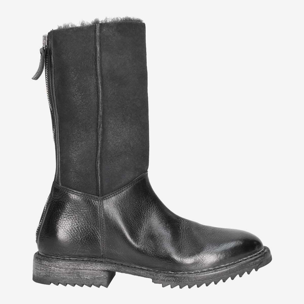 MOMA Moma 81508C-ADO NERO, Warmfutter, Stiefel in Schwarz für Damen Stiefel