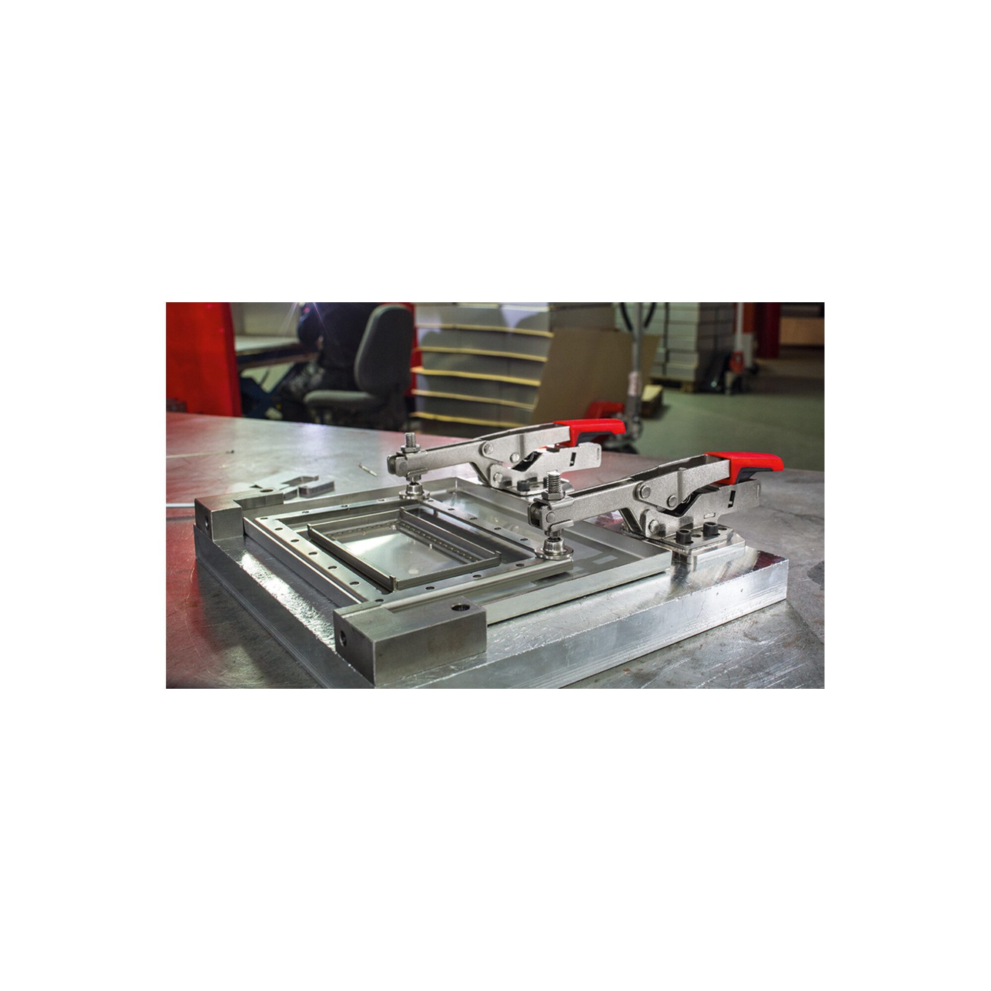 Bessey Spannzange Bessey Waagrechtspanner mit offenem Arm STC-HH SB Spannweite 35 mm