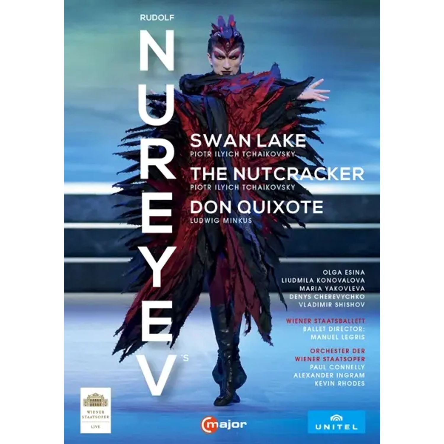 Major DVD The Nureyev Box - Schwanensee,Der Nussknacker,Don Quixote